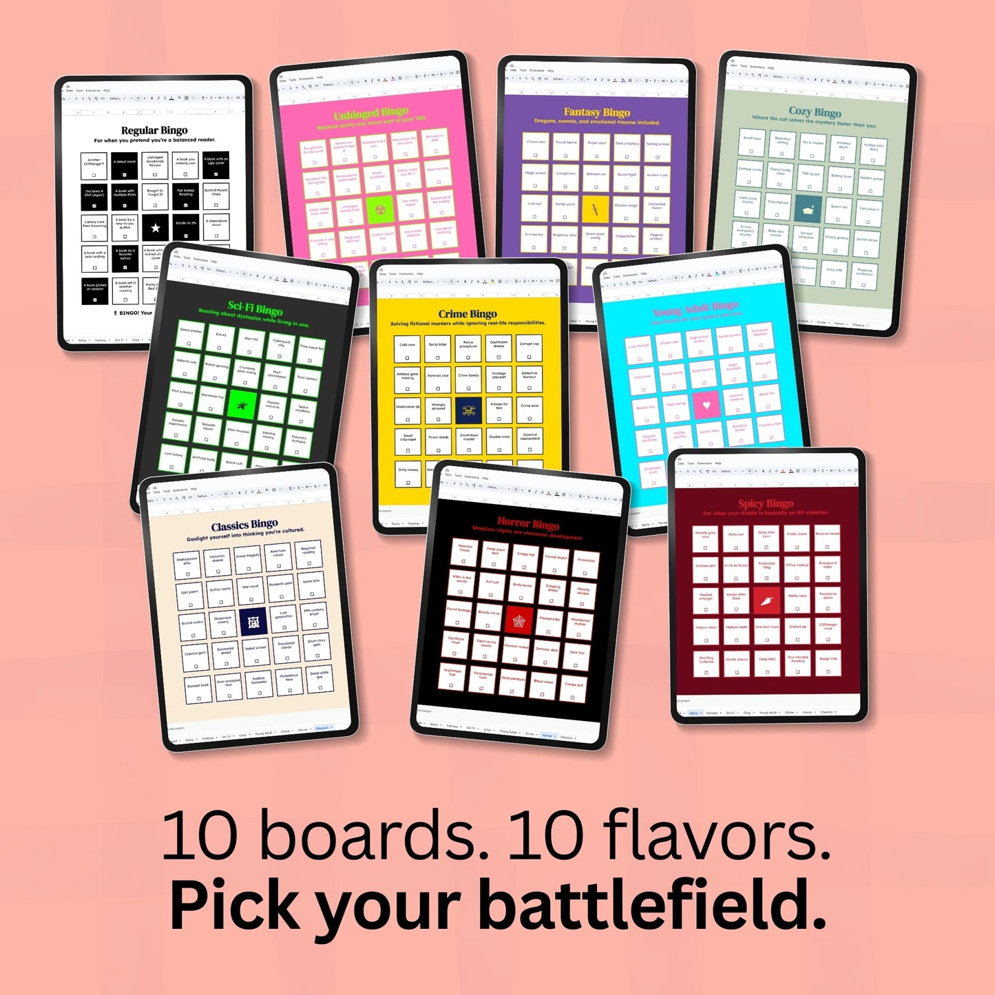 Bookish Bingo Bash