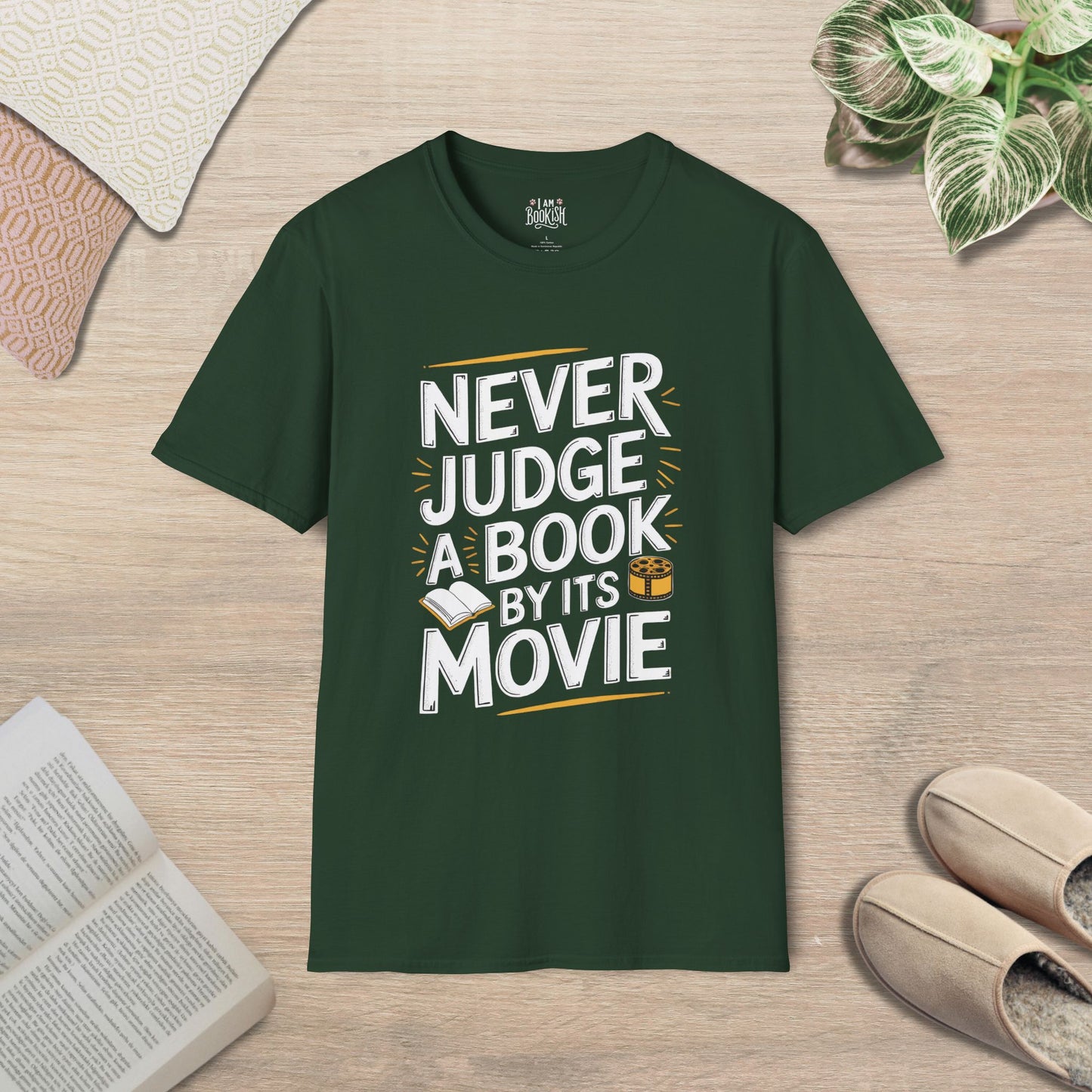 Never Judge A Book By Its Movie T-Shirt