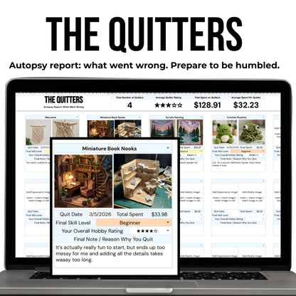 Hobby Hopper - Hobby & Craft Tracker