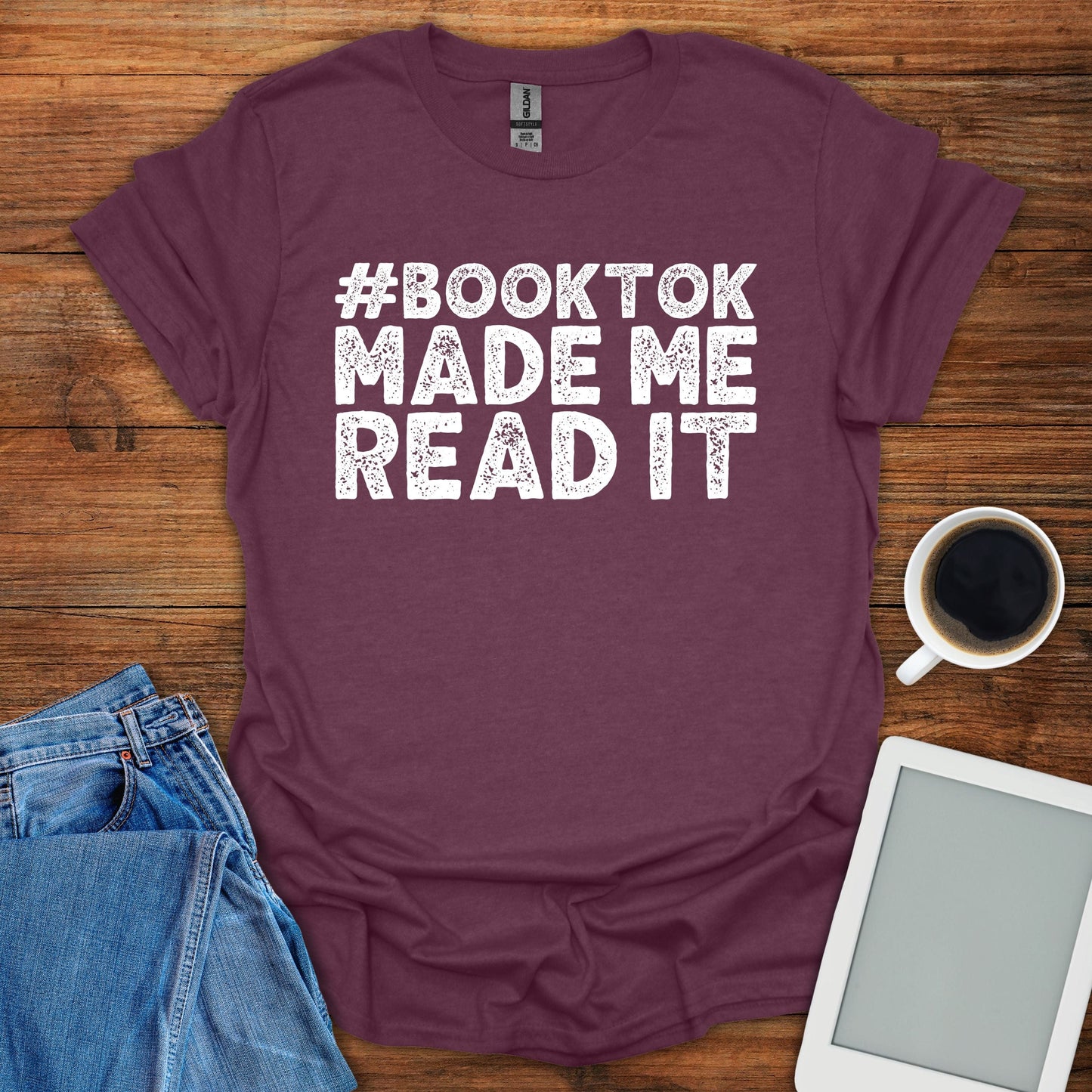 #booktok Made Me Read It Tee