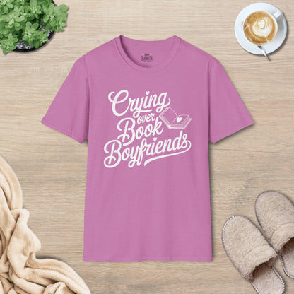 Crying Over Book Boyfriends T-Shirt