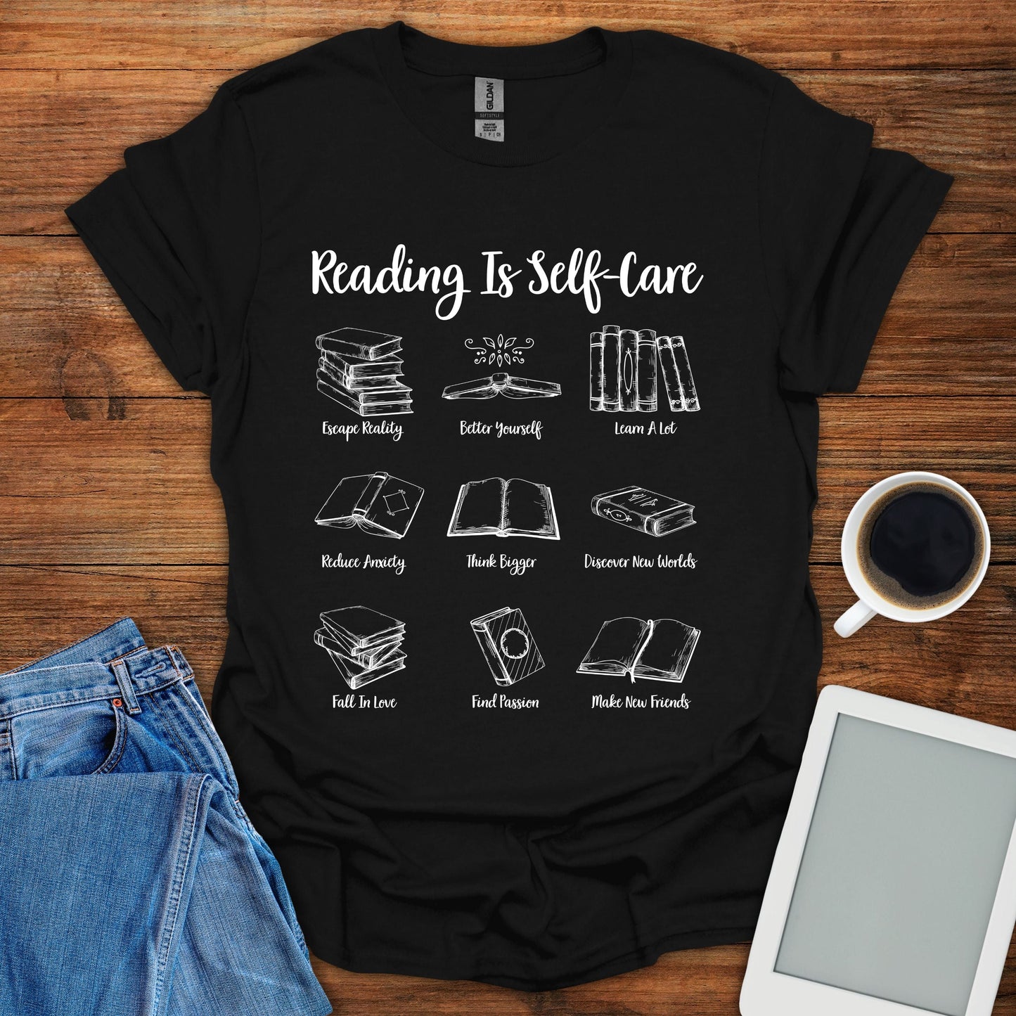 Reading Is Self-Care Tee