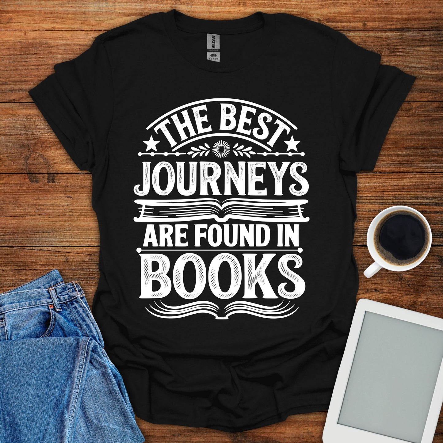 The Best Journeys Are Found In Books Tee