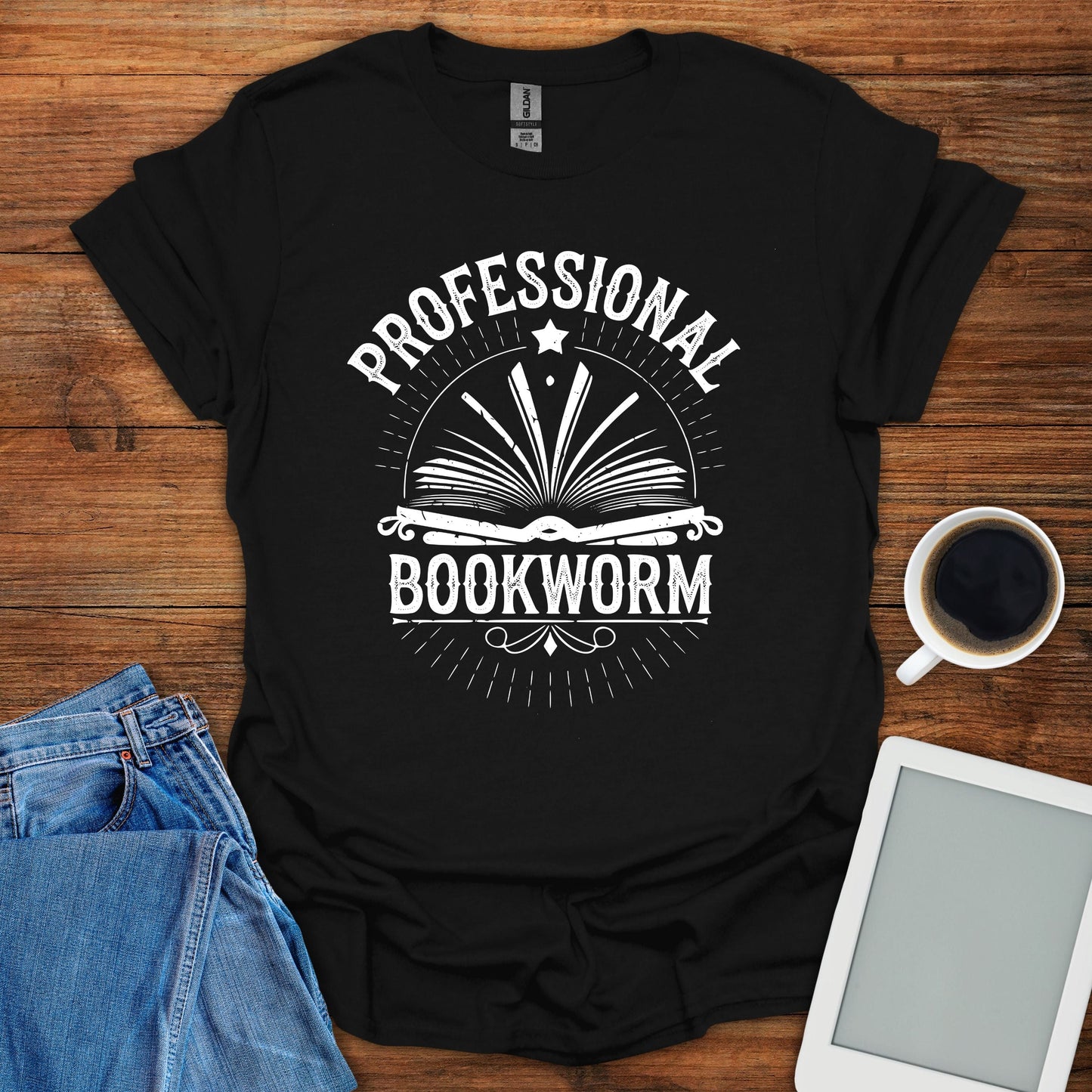 Professional Bookworm 1 Tee