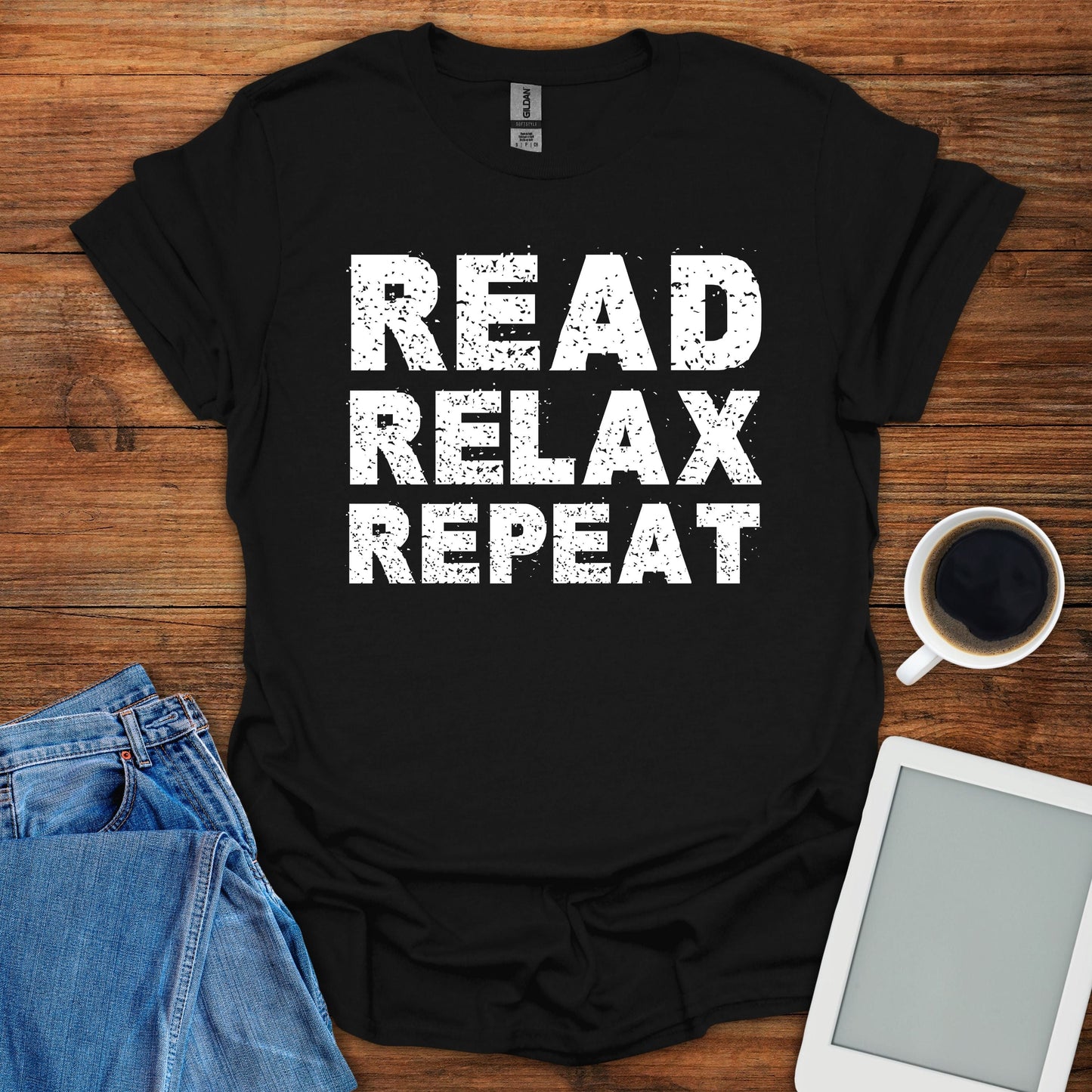 Read Relax Repeat 2 Tee