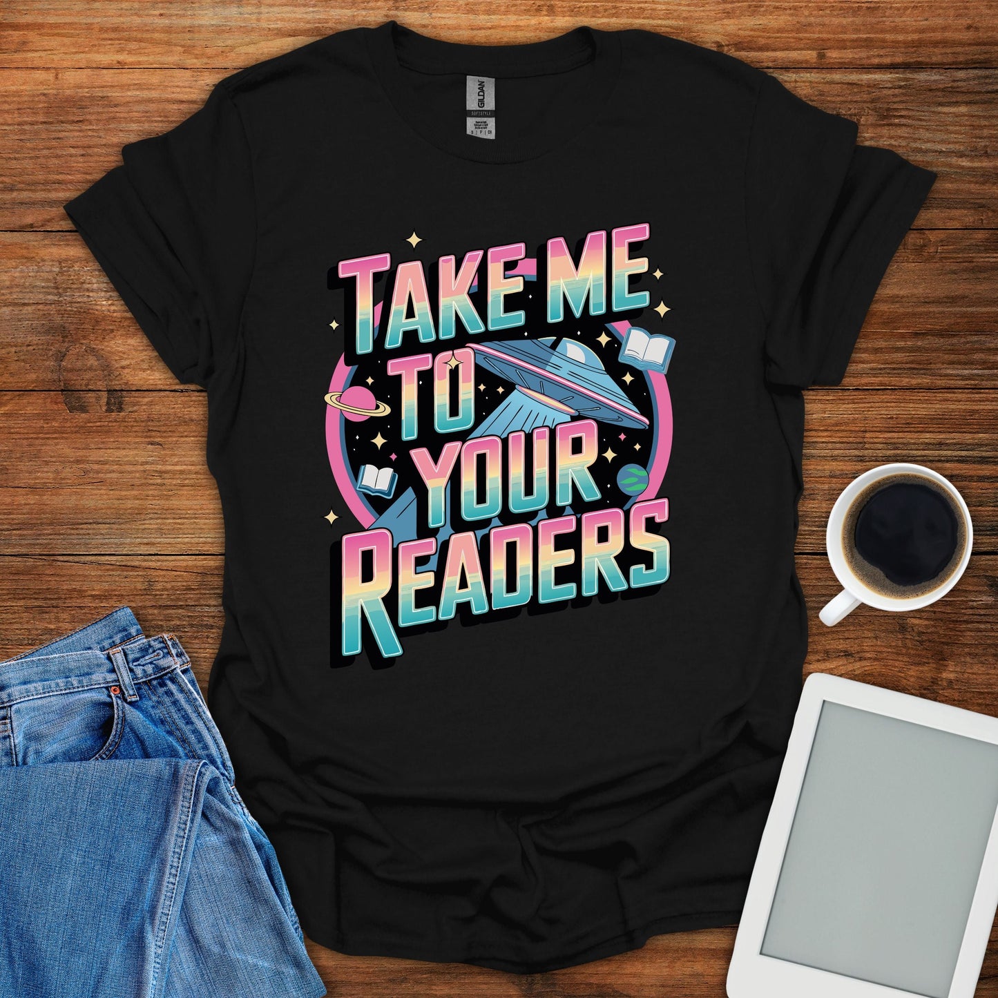 Take Me To Your Readers Tee