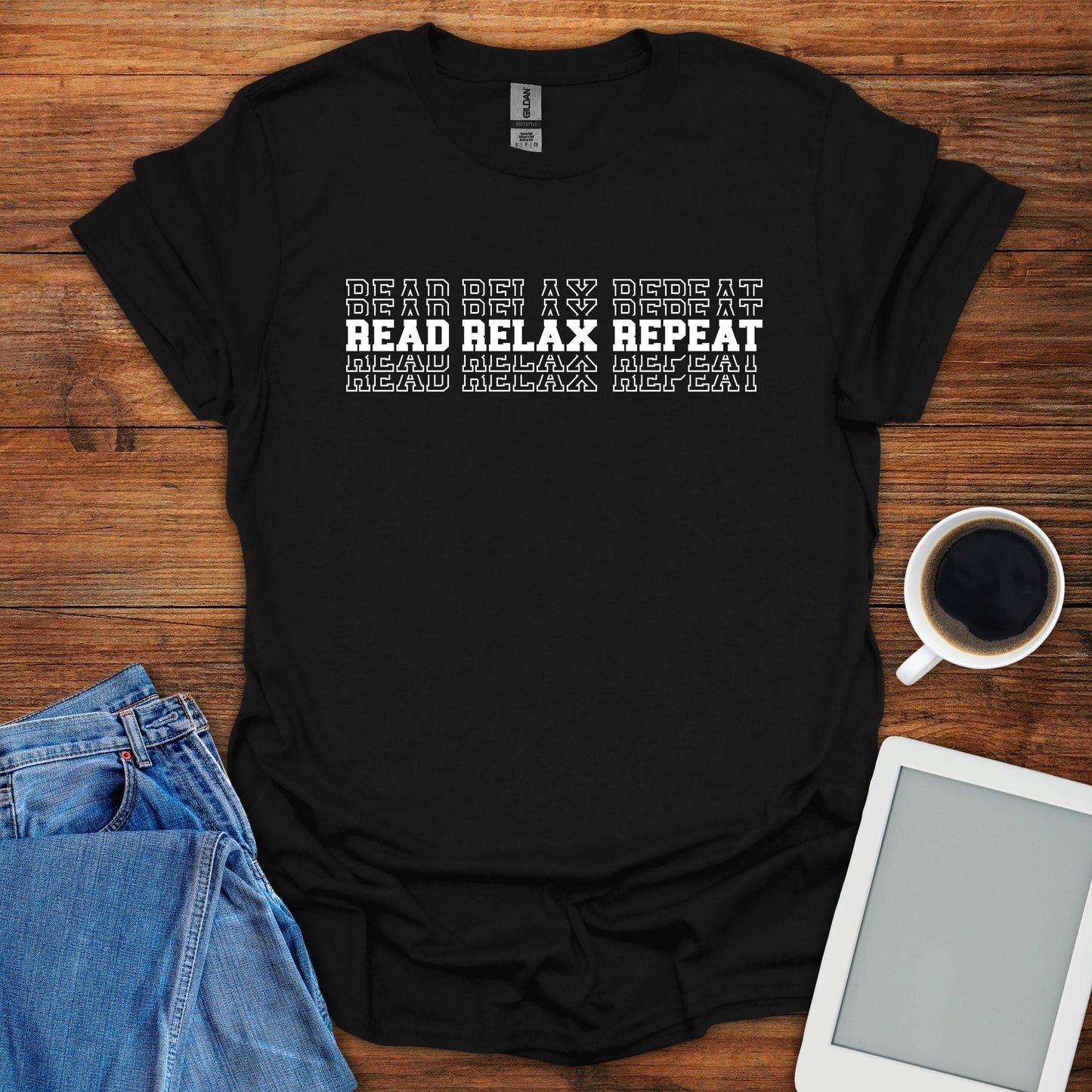 Read Relax Repeat Tee