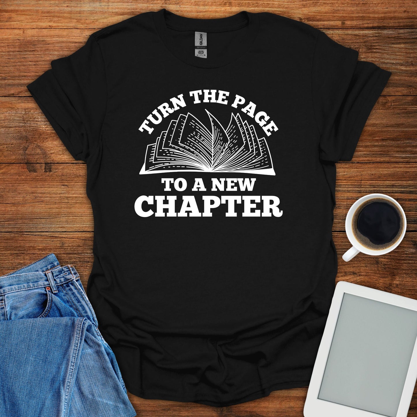 Turn The Page To A New Chapter Tee