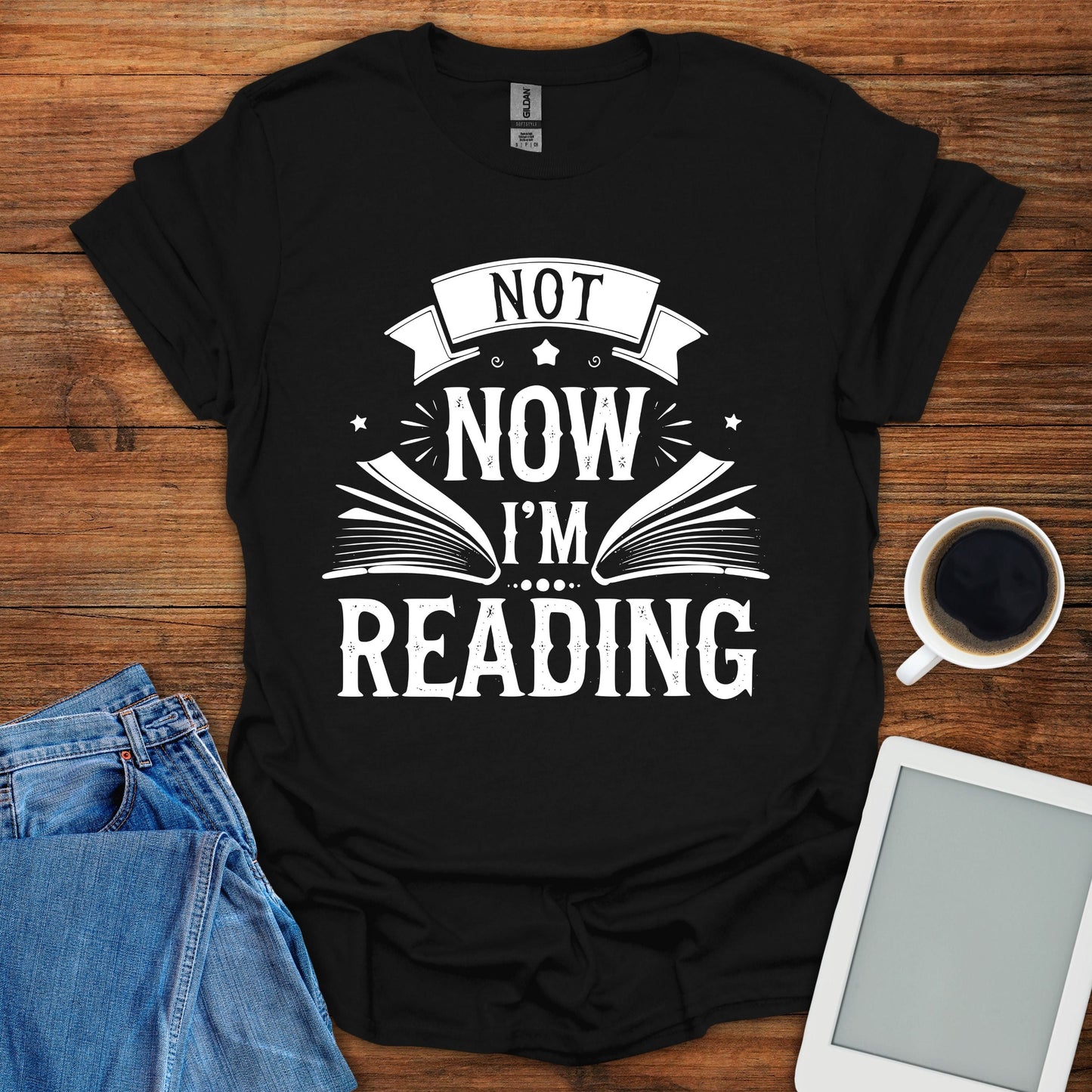 Not Now, I'm Reading Tee