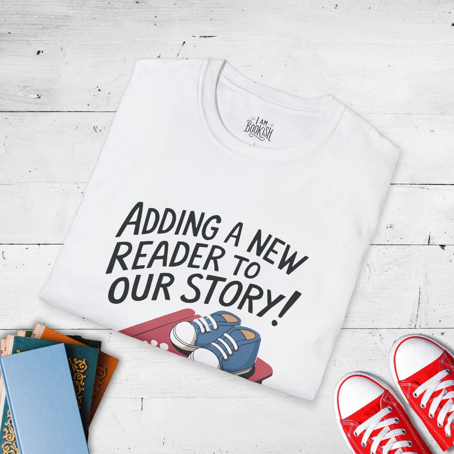 Adding A New Reader To Our Story T-Shirt