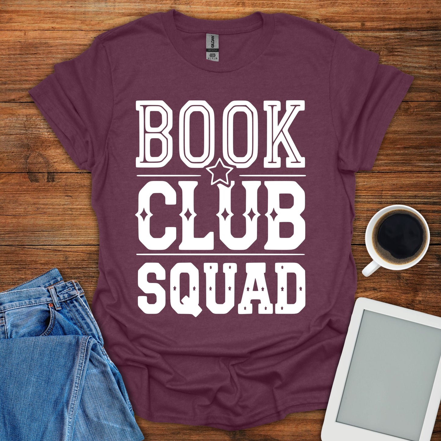 Book Club Squad Tee