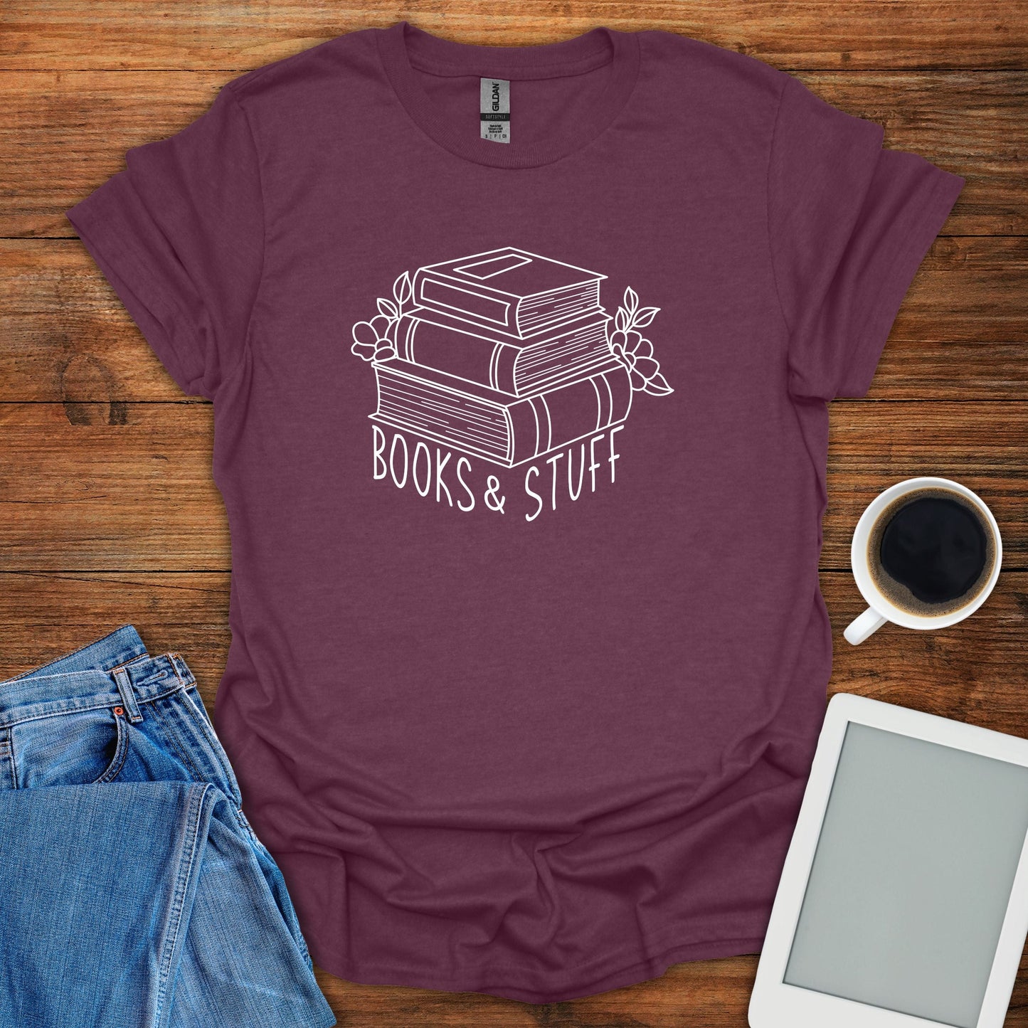 Books & Stuff Tee