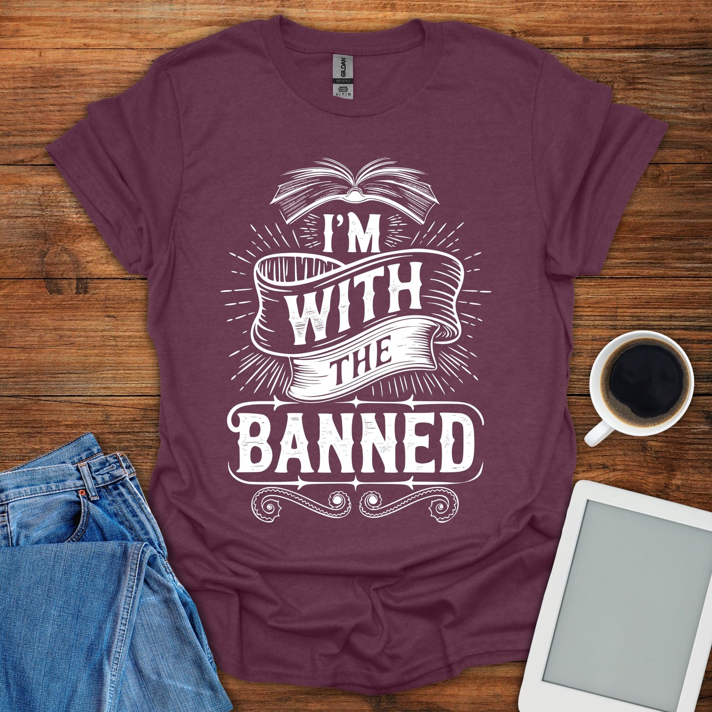 I'm With The Banned Tee