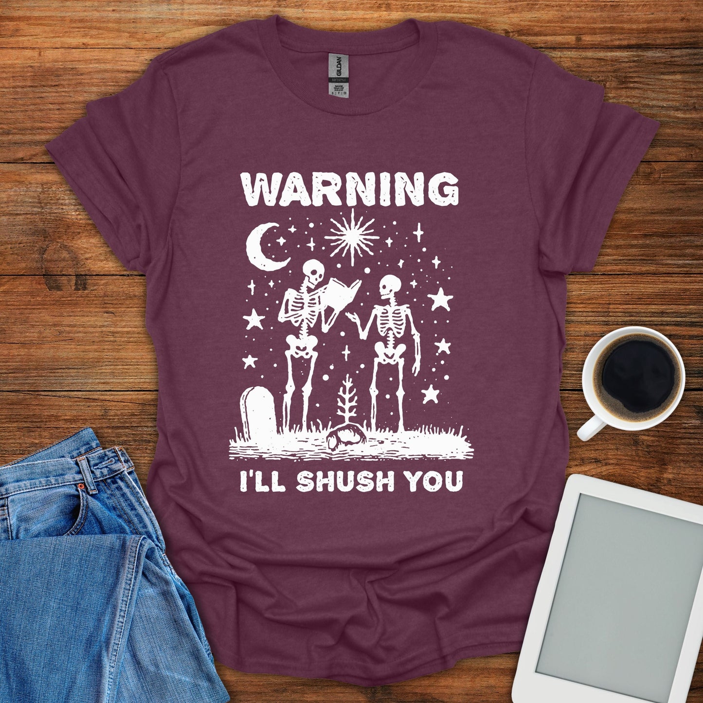 Warning, I'll Shush You Tee