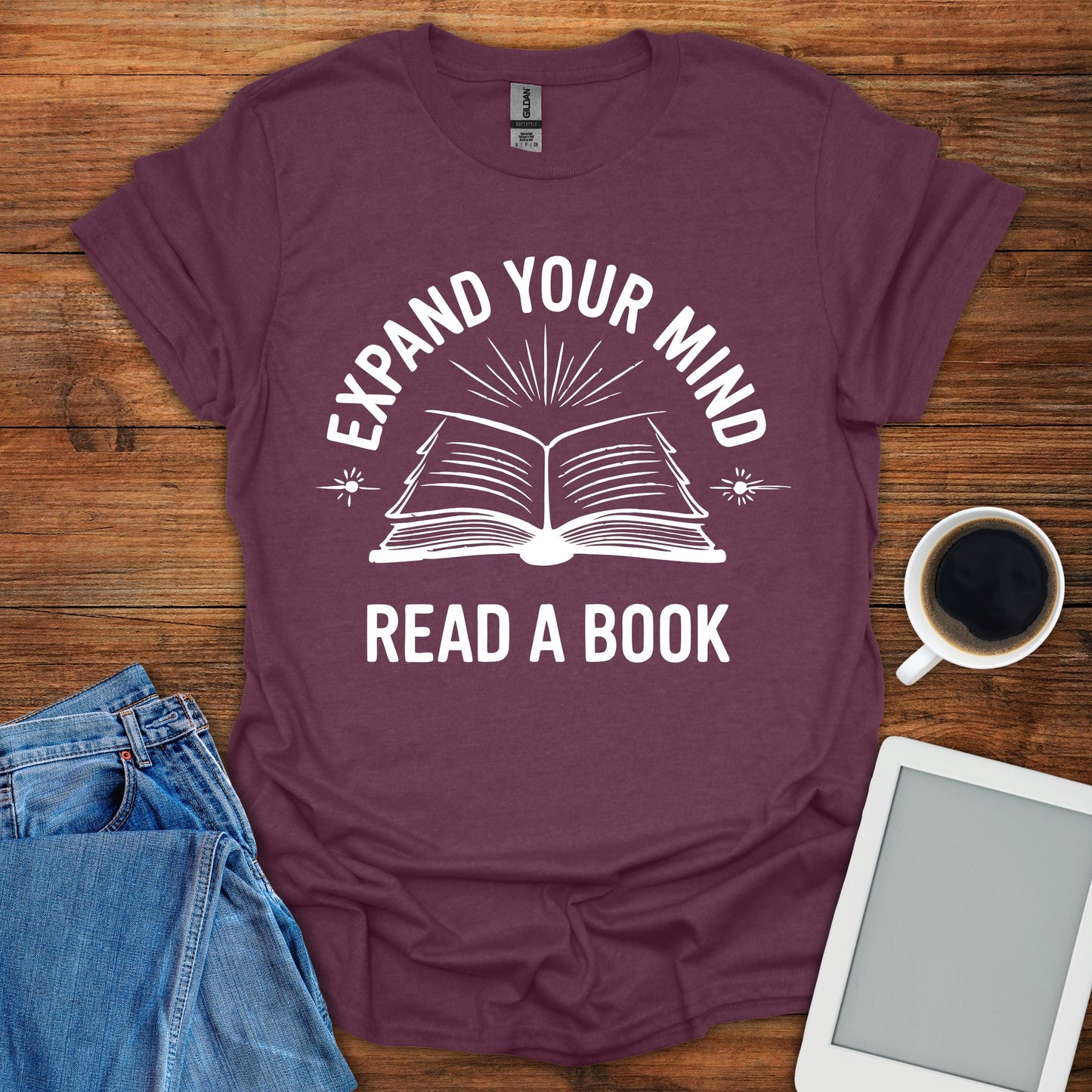 Expand Your Mind, Read A Book Tee