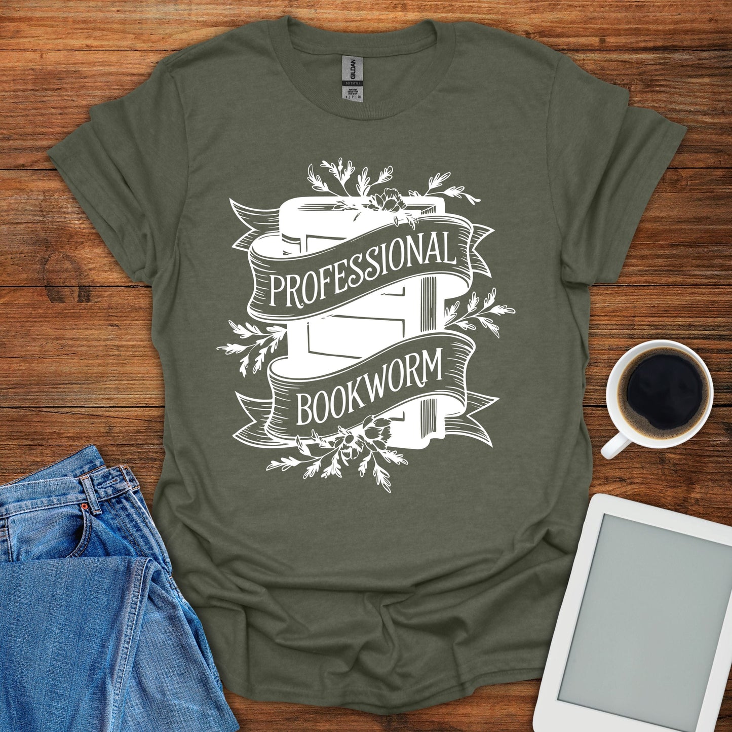 Professional Bookworm Tee