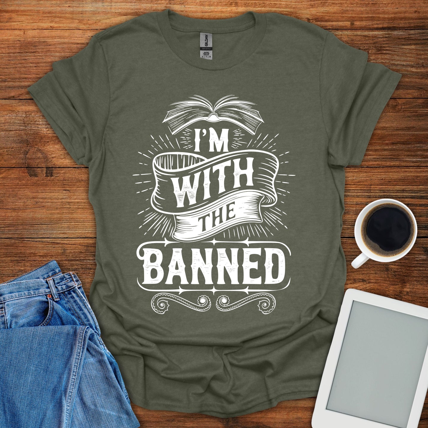 I'm With The Banned Tee