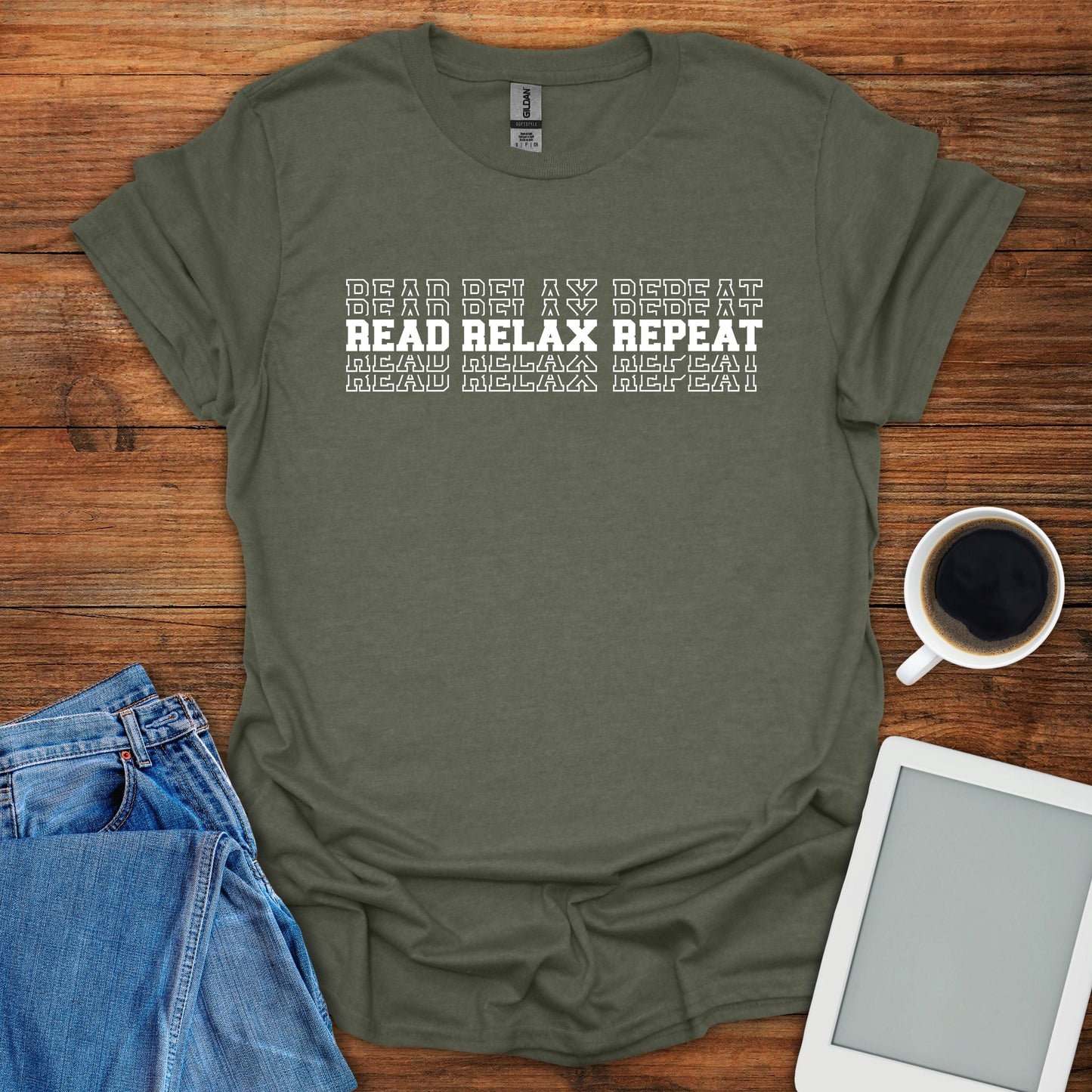 Read Relax Repeat Tee