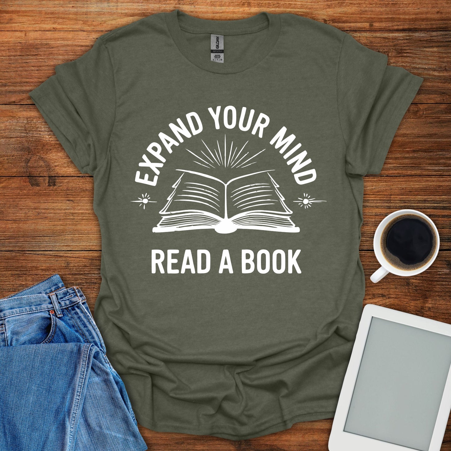 Expand Your Mind, Read A Book Tee