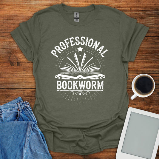 Professional Bookworm 1 Tee