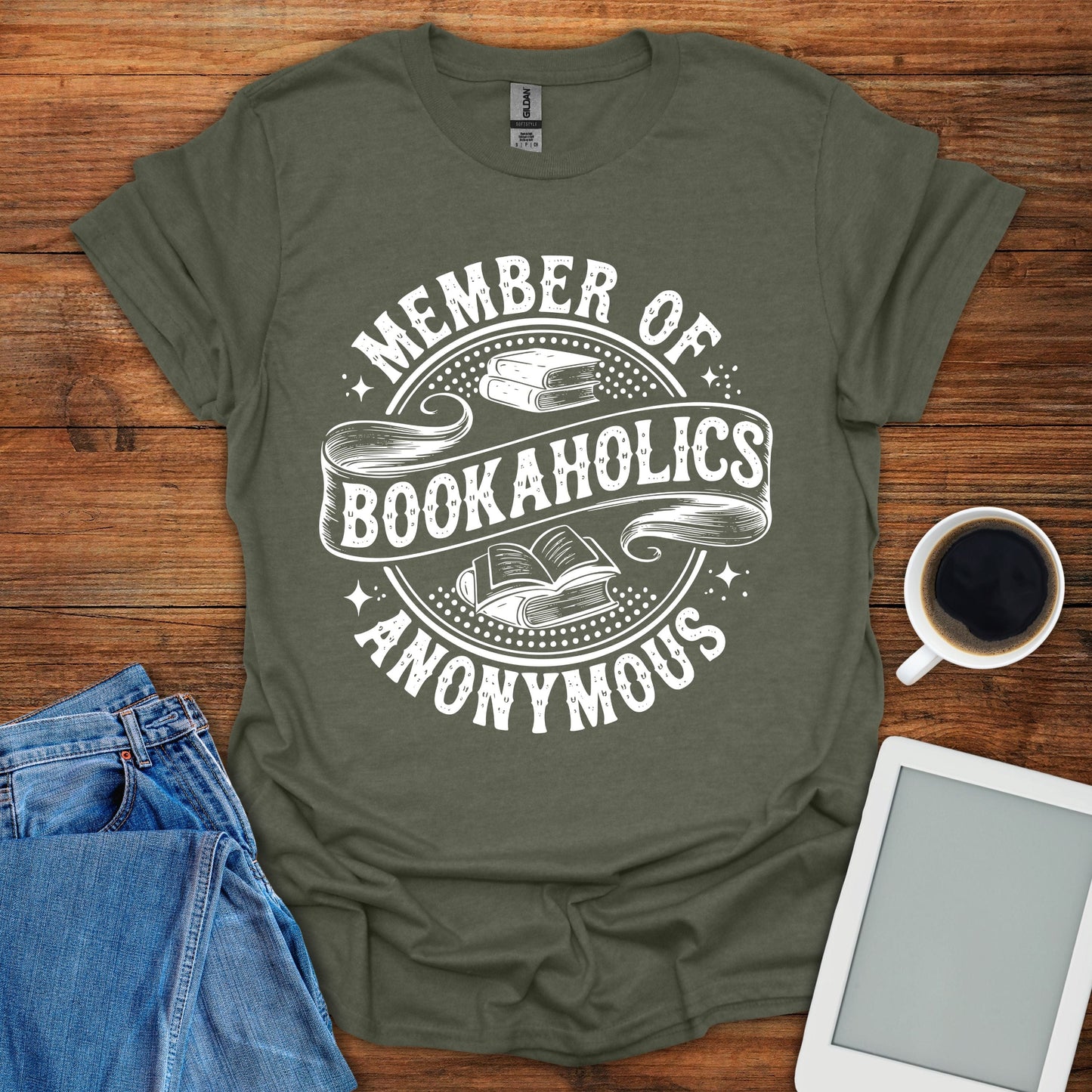 Member Of Bookaholics Anonymous Tee