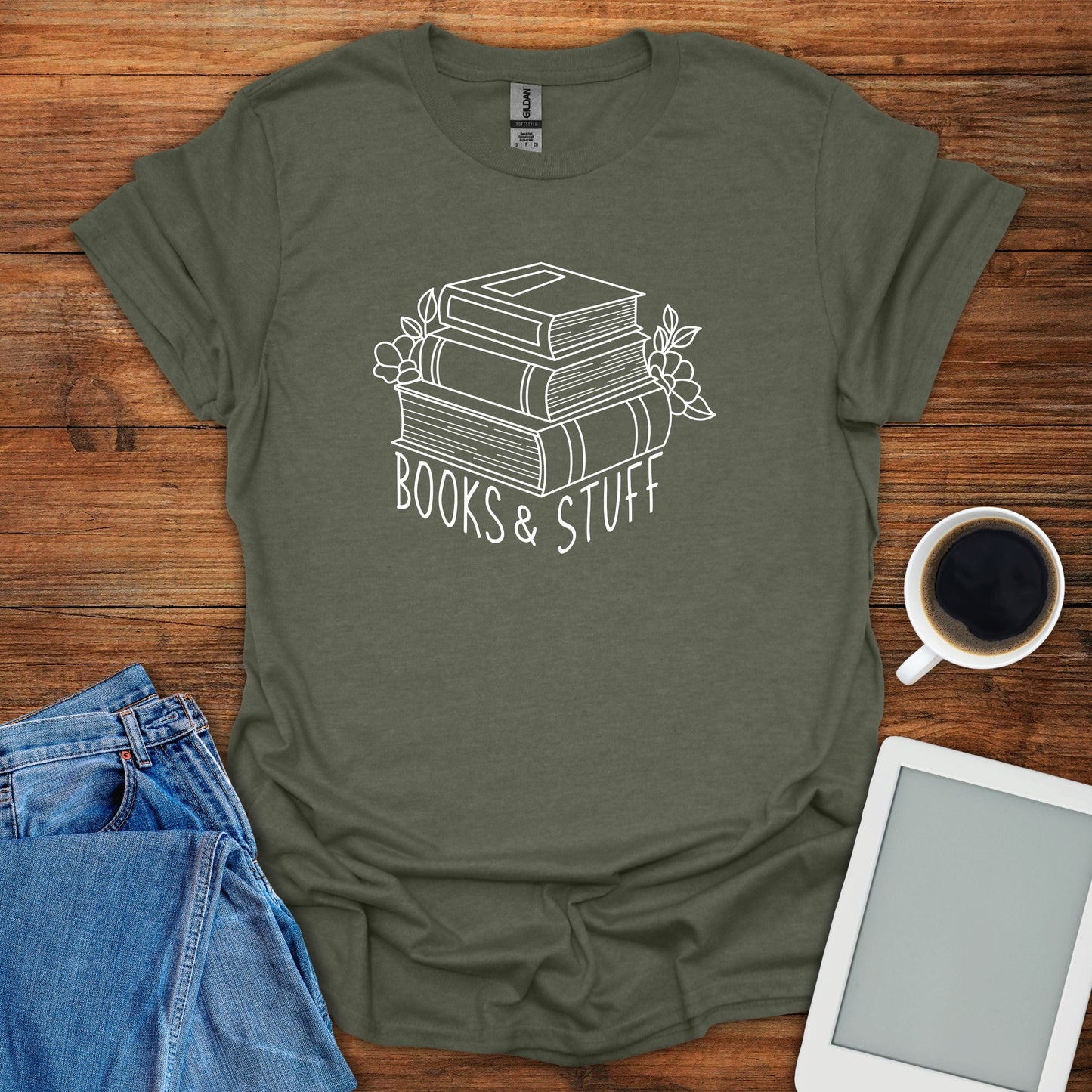 Books & Stuff Tee