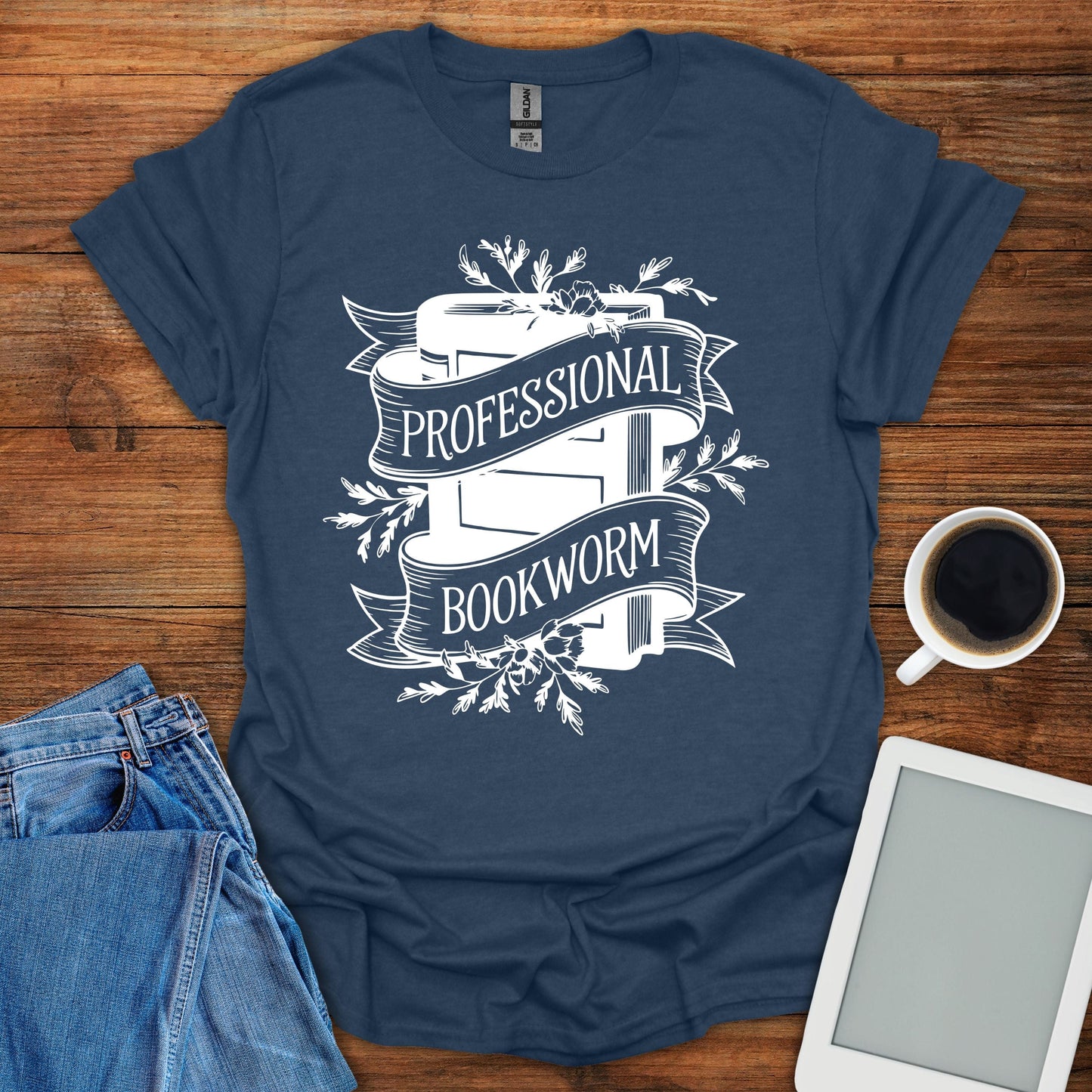 Professional Bookworm Tee