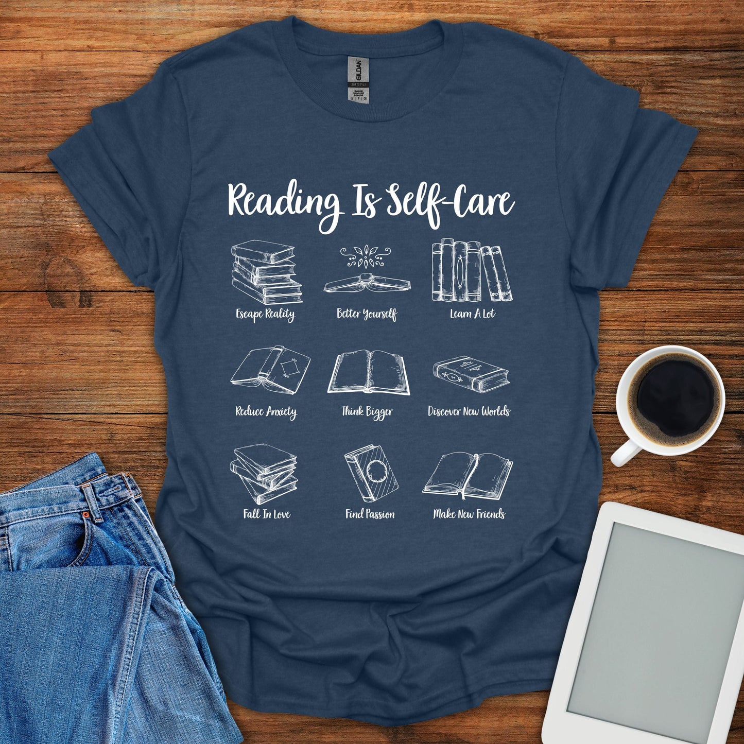 Reading Is Self-Care Tee