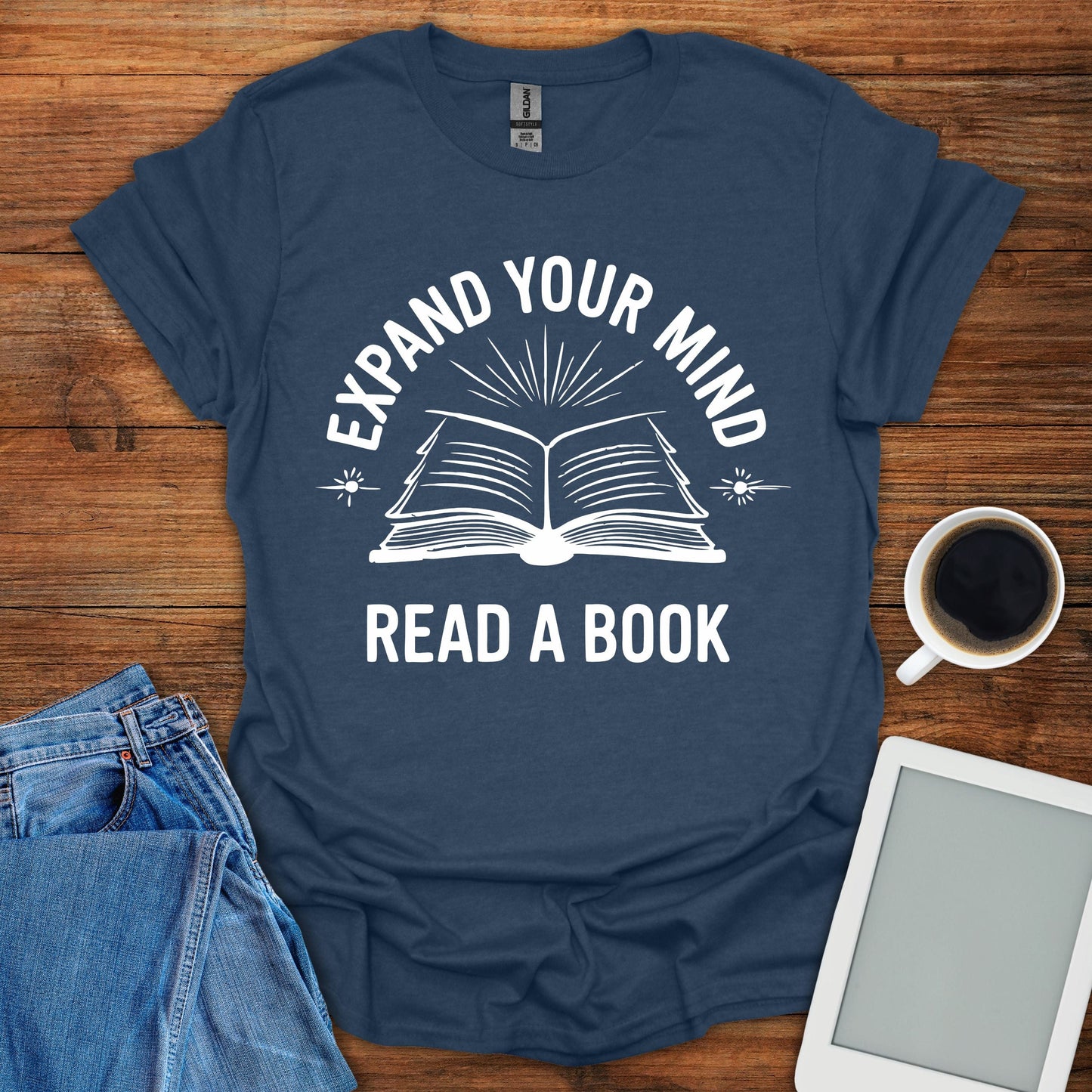 Expand Your Mind, Read A Book Tee