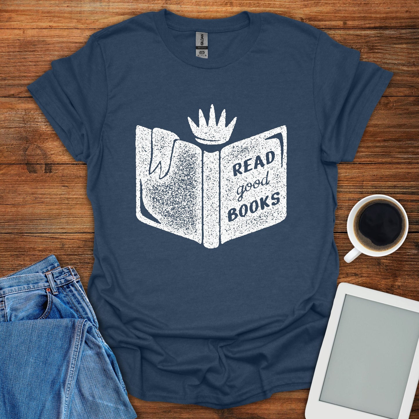 Read Good Books Tee