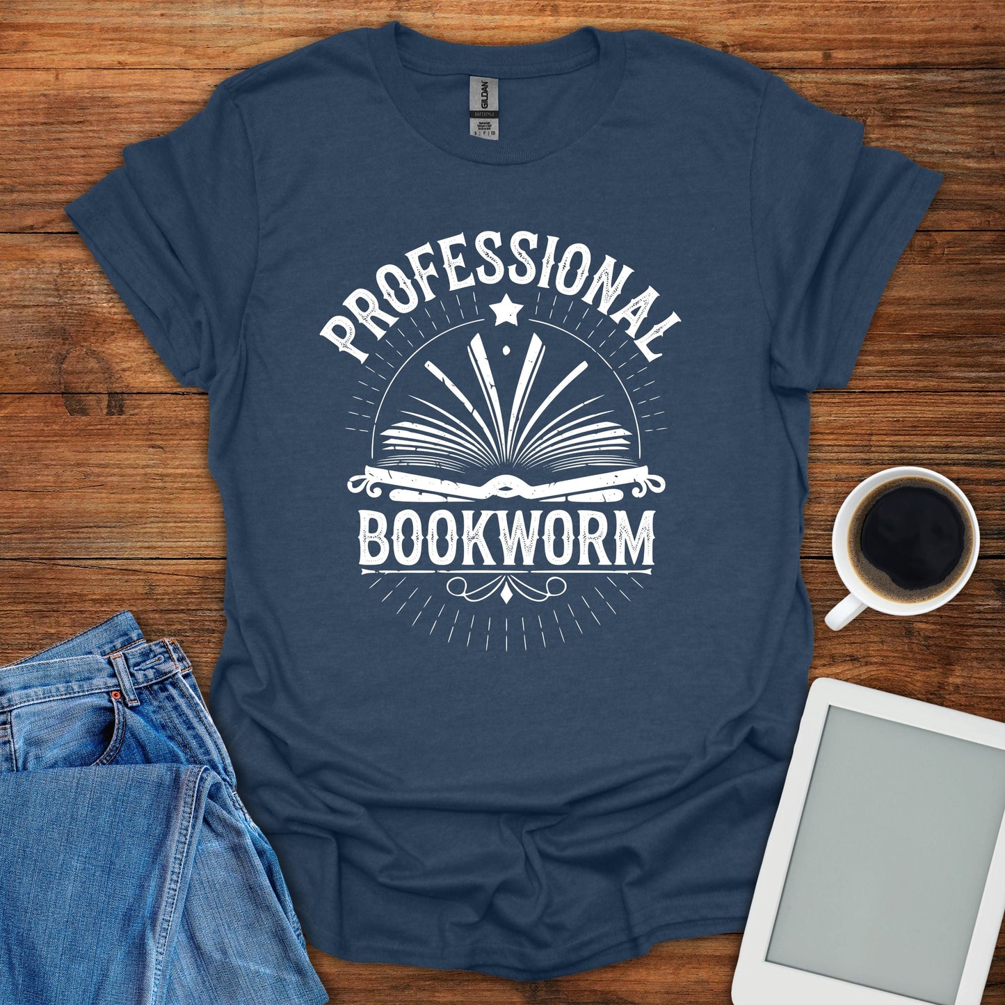 Professional Bookworm 1 Tee