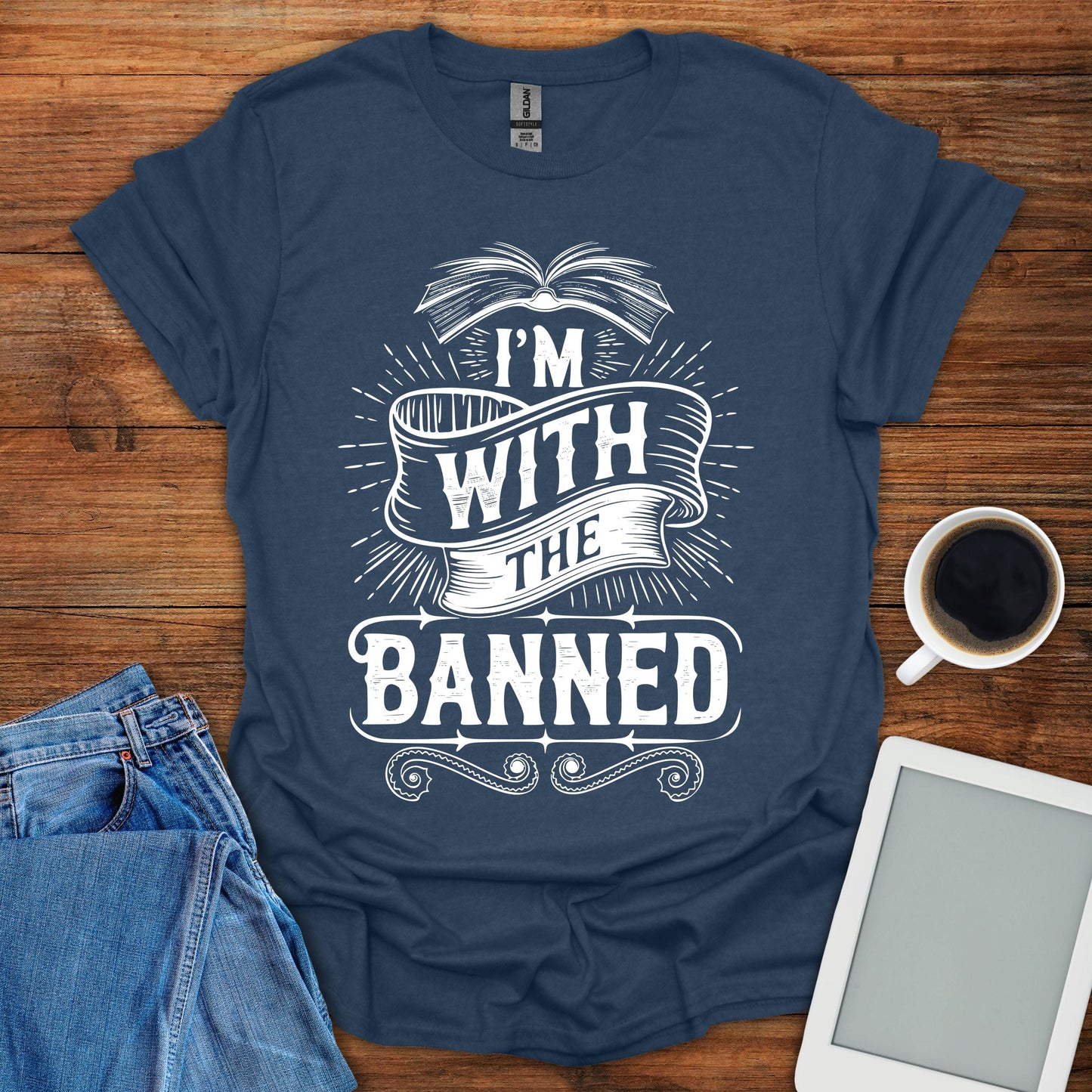 I'm With The Banned Tee