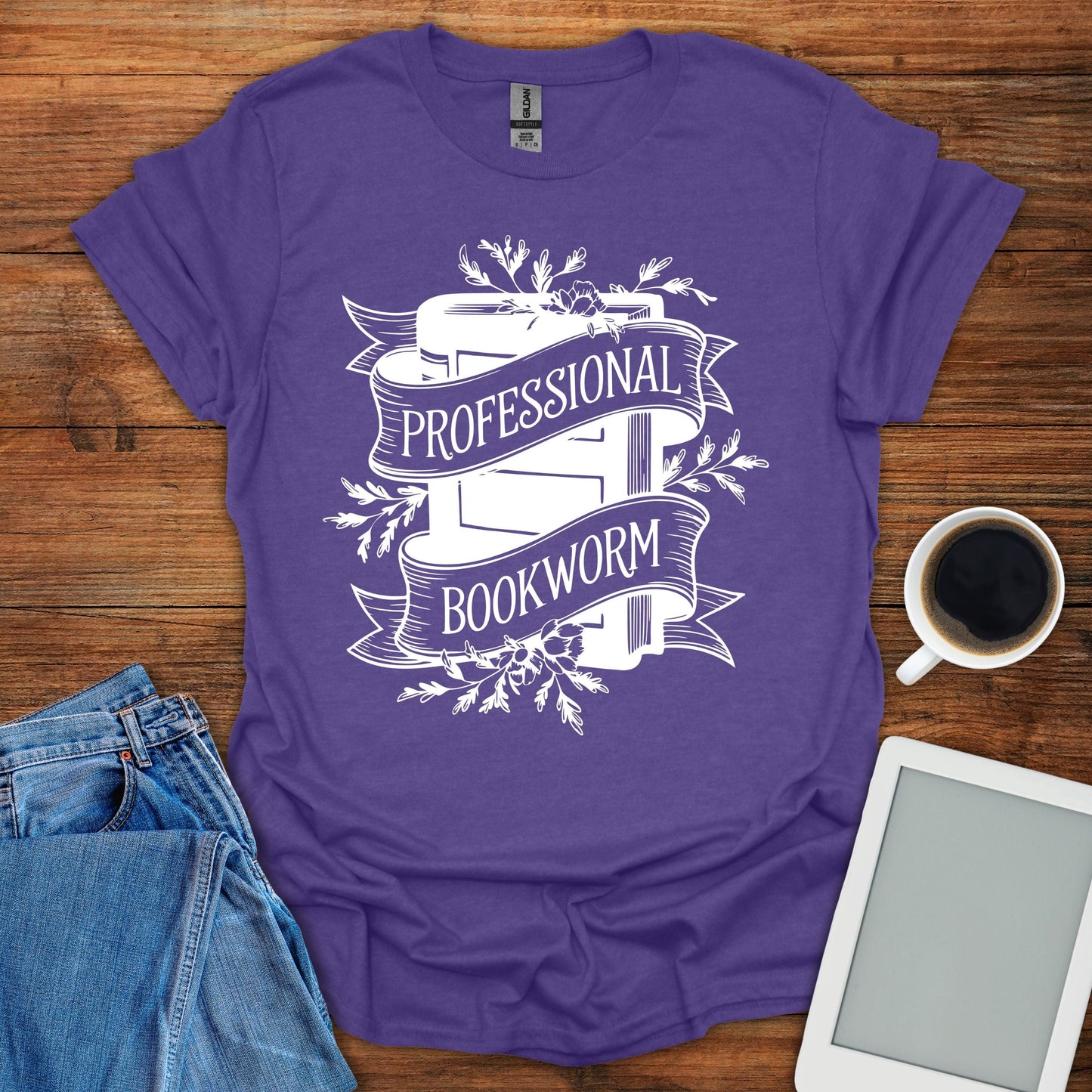 Professional Bookworm Tee