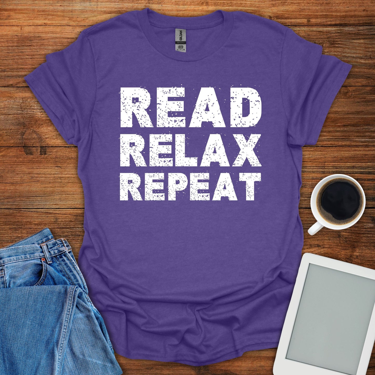 Read Relax Repeat 2 Tee