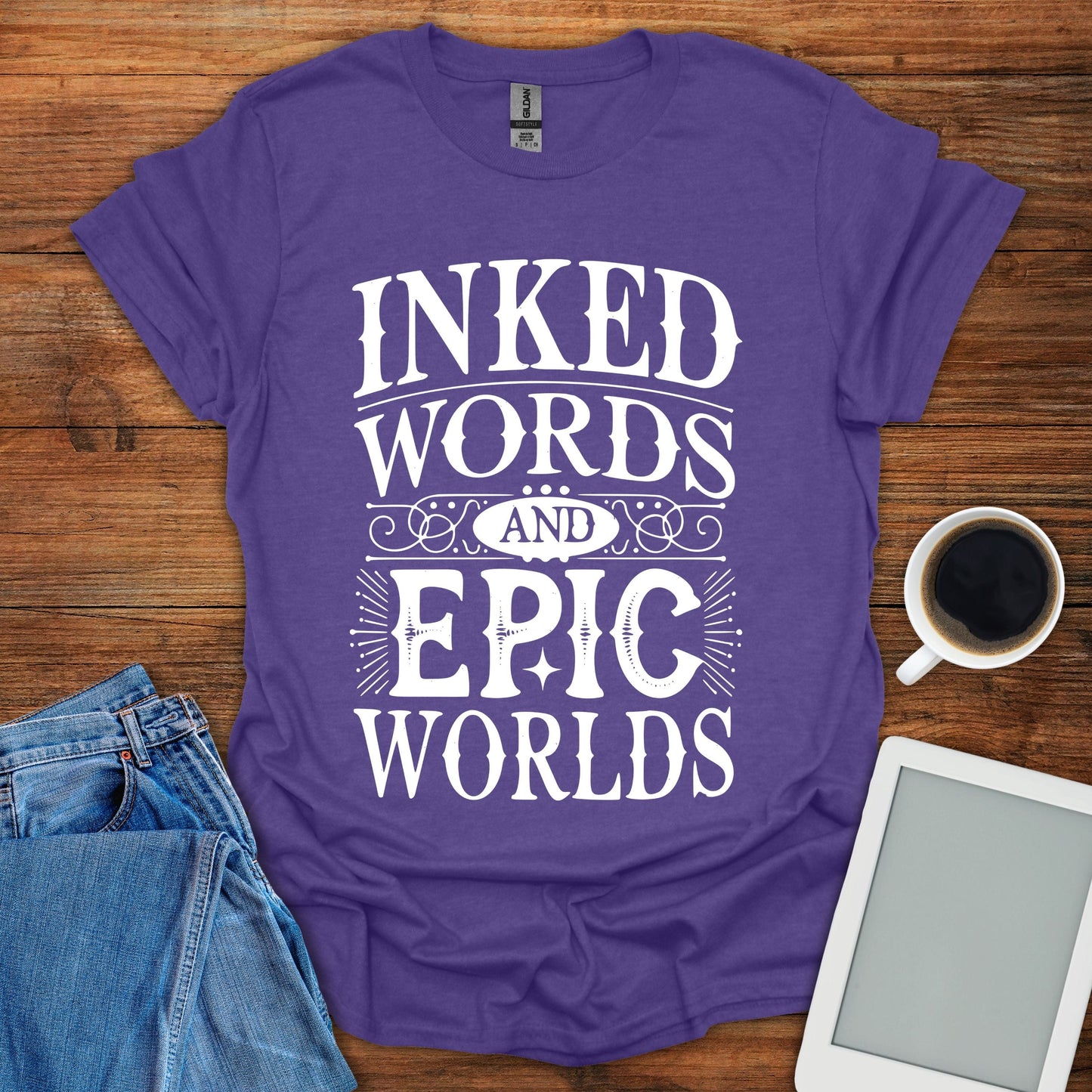 Inked Words And Epic Worlds Tee