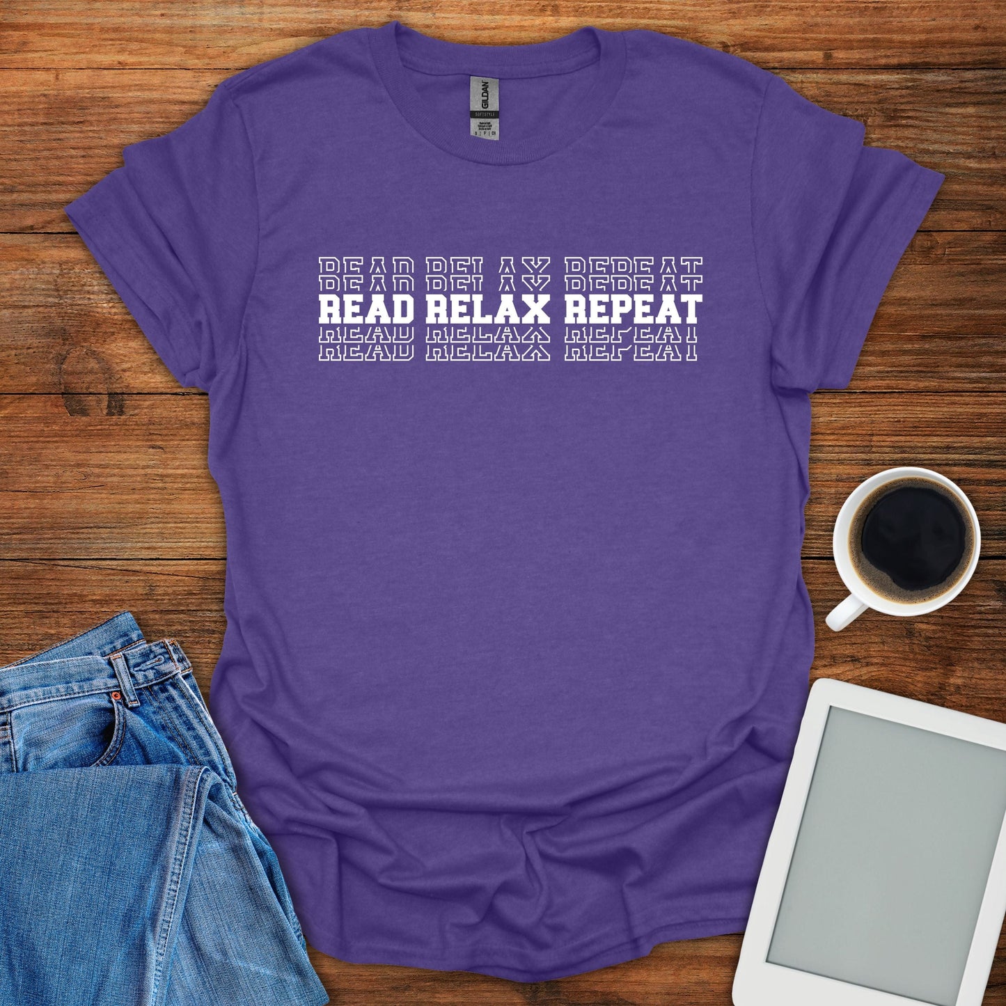 Read Relax Repeat Tee