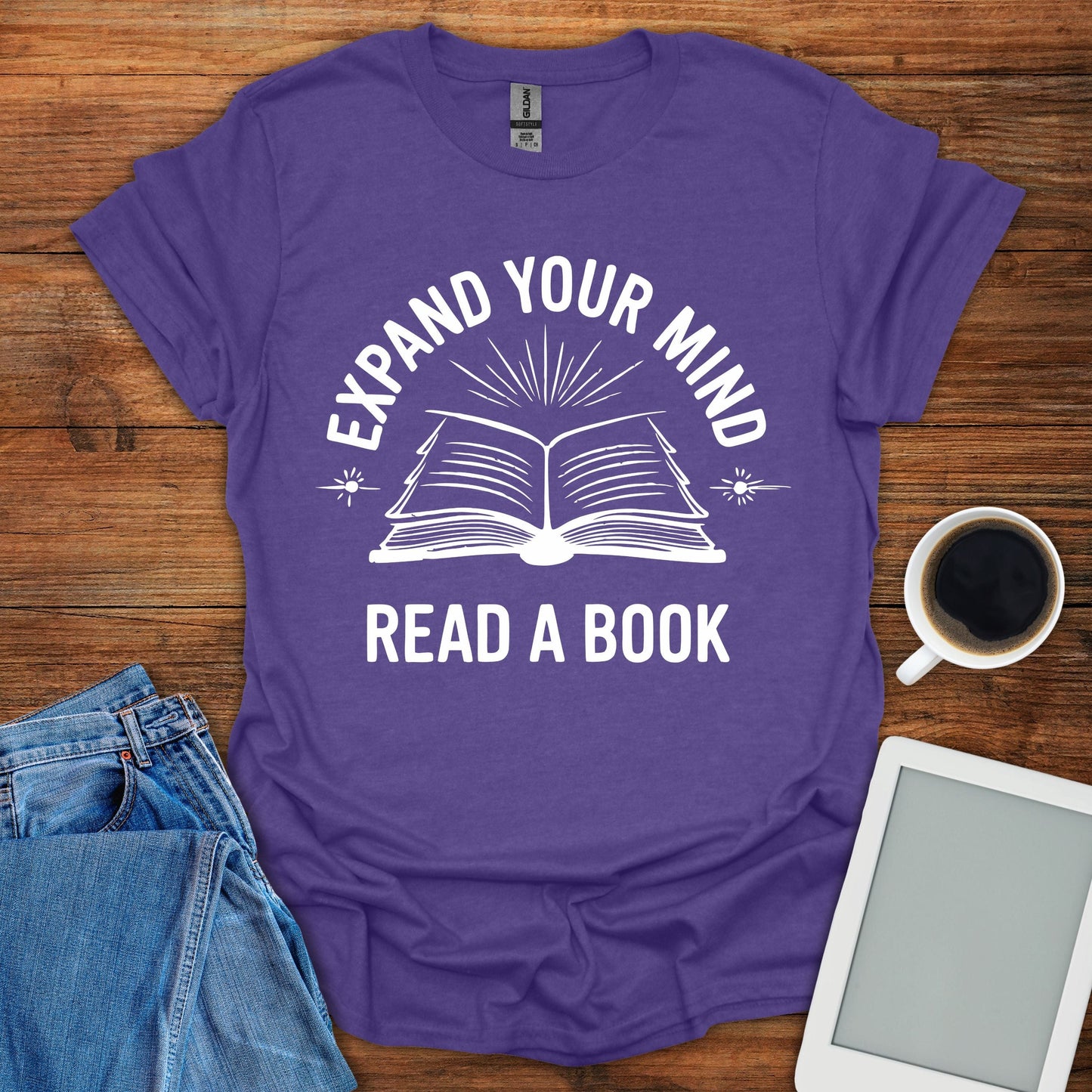 Expand Your Mind, Read A Book Tee