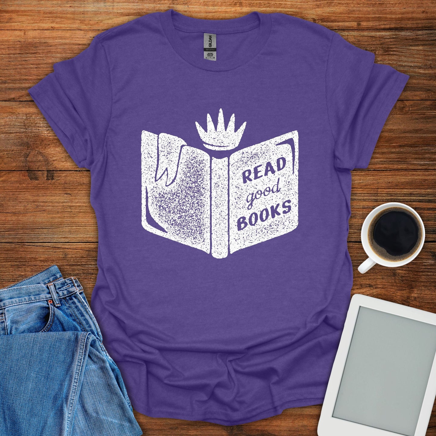 Read Good Books Tee