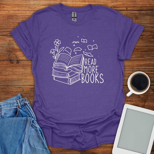 Read More Books 2 Tee