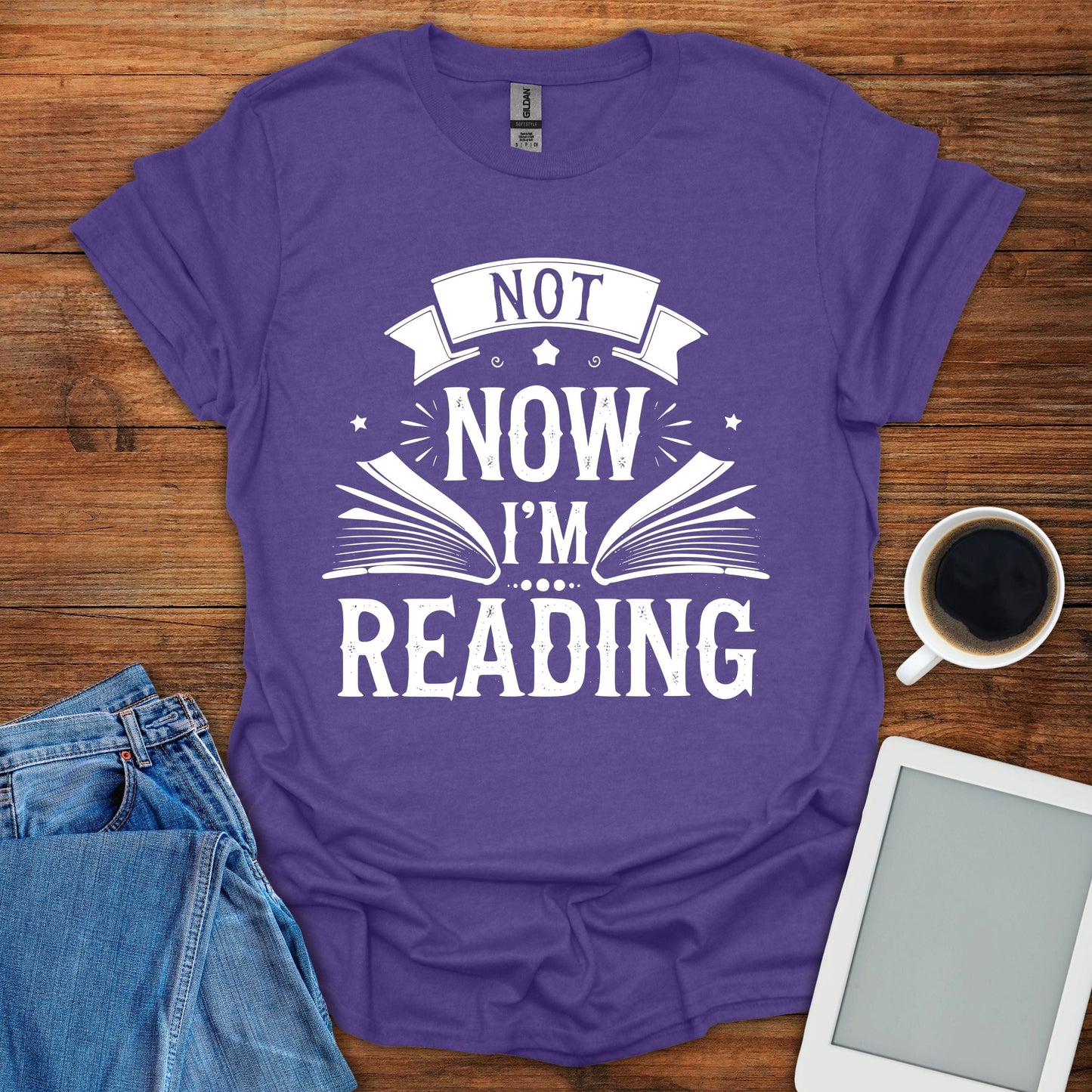 Not Now, I'm Reading Tee