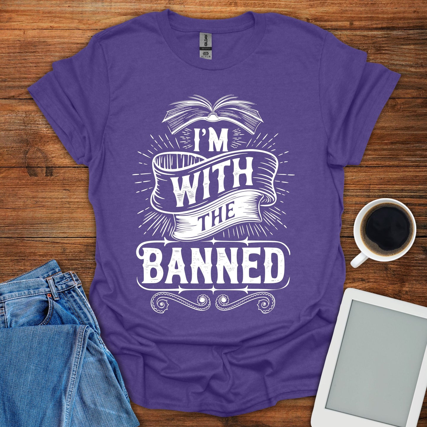 I'm With The Banned Tee