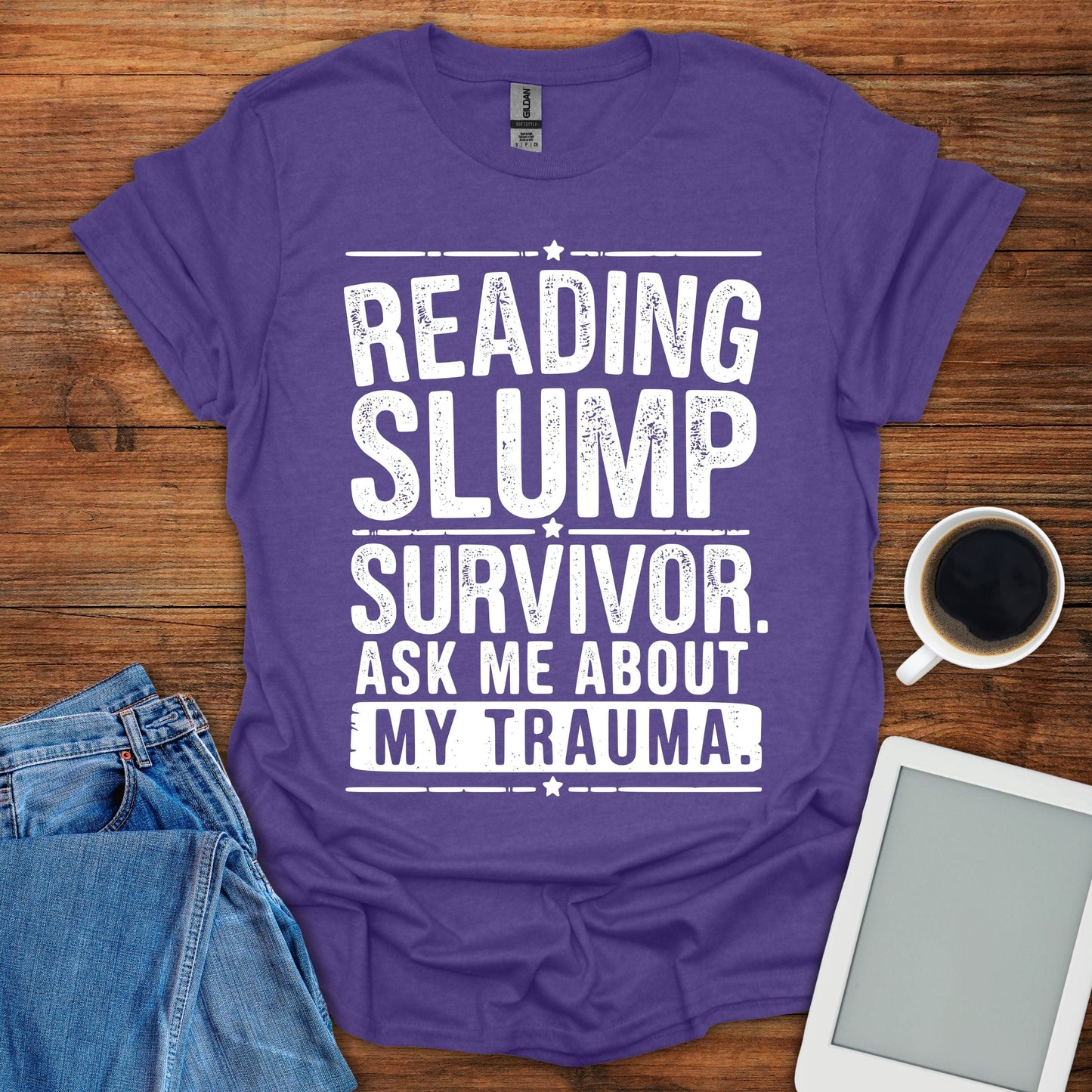 Reading Slump Survivor Tee