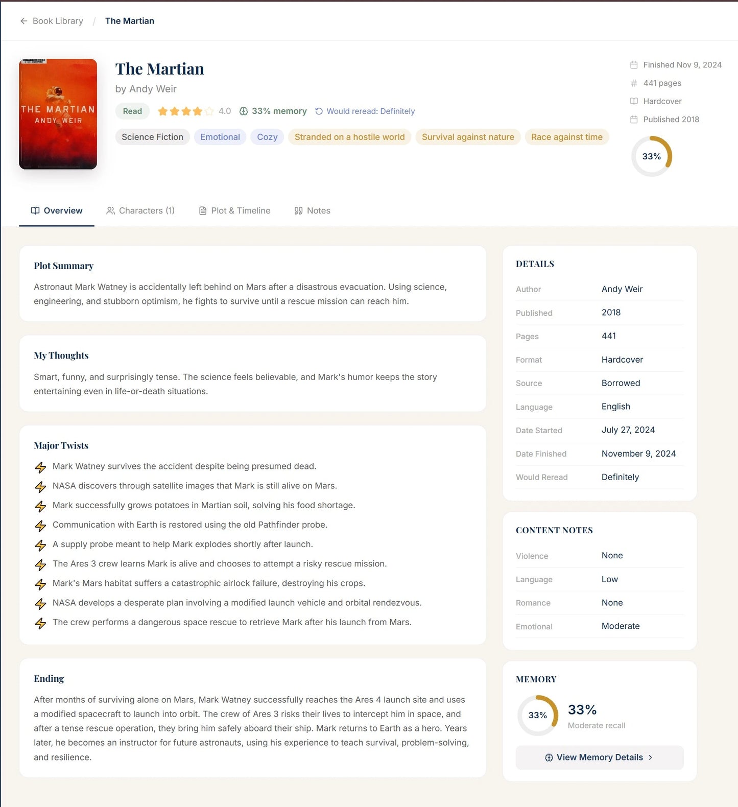 Readwisp - the Personal Book Tracker App
