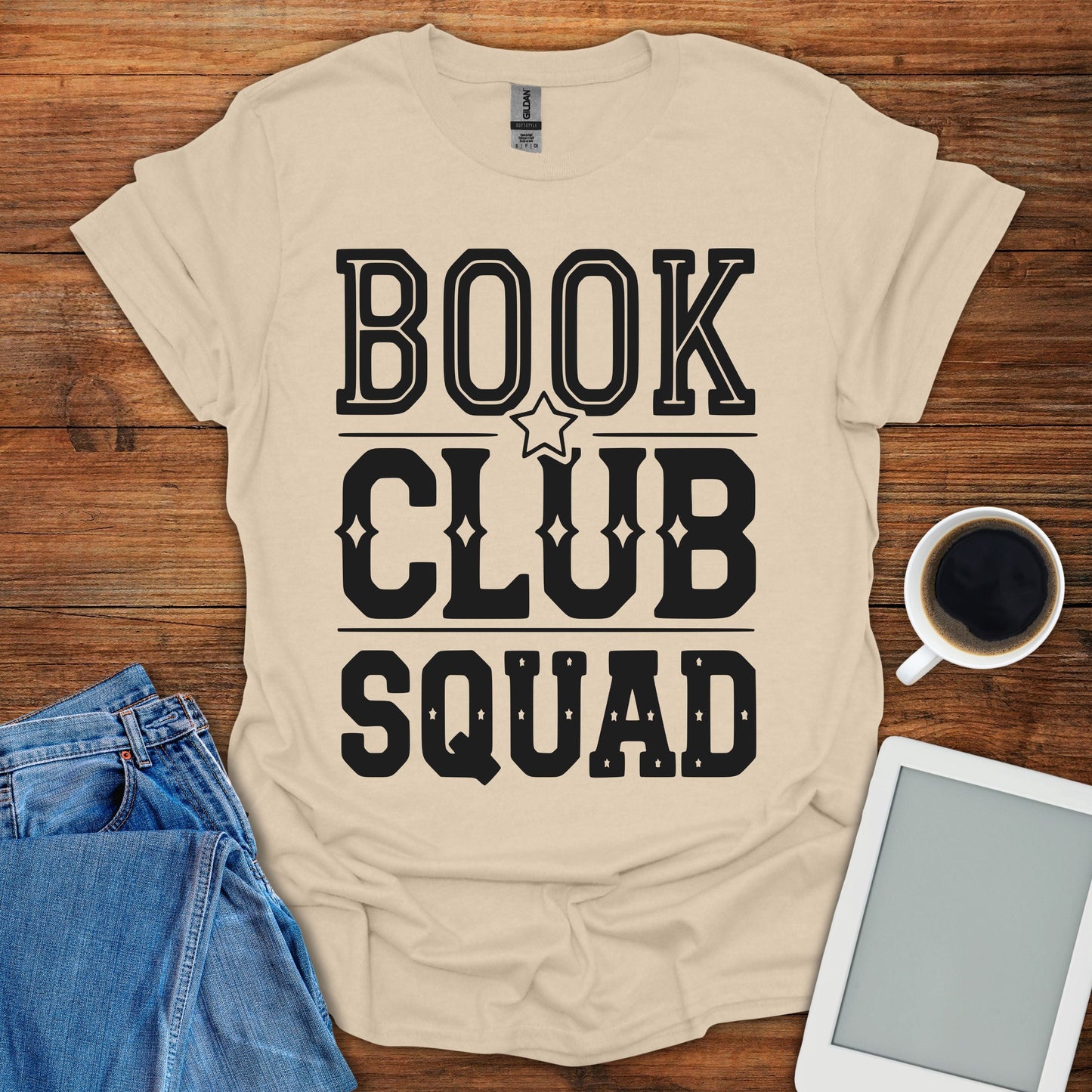 Book Club Squad Tee