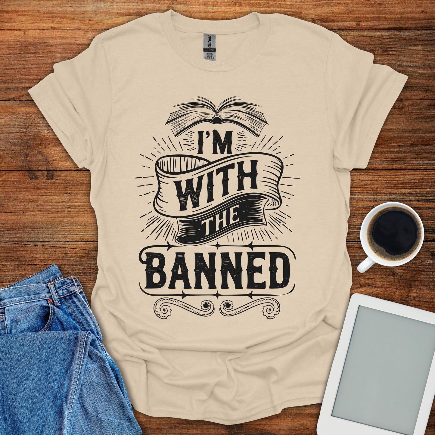 I'm With The Banned Tee