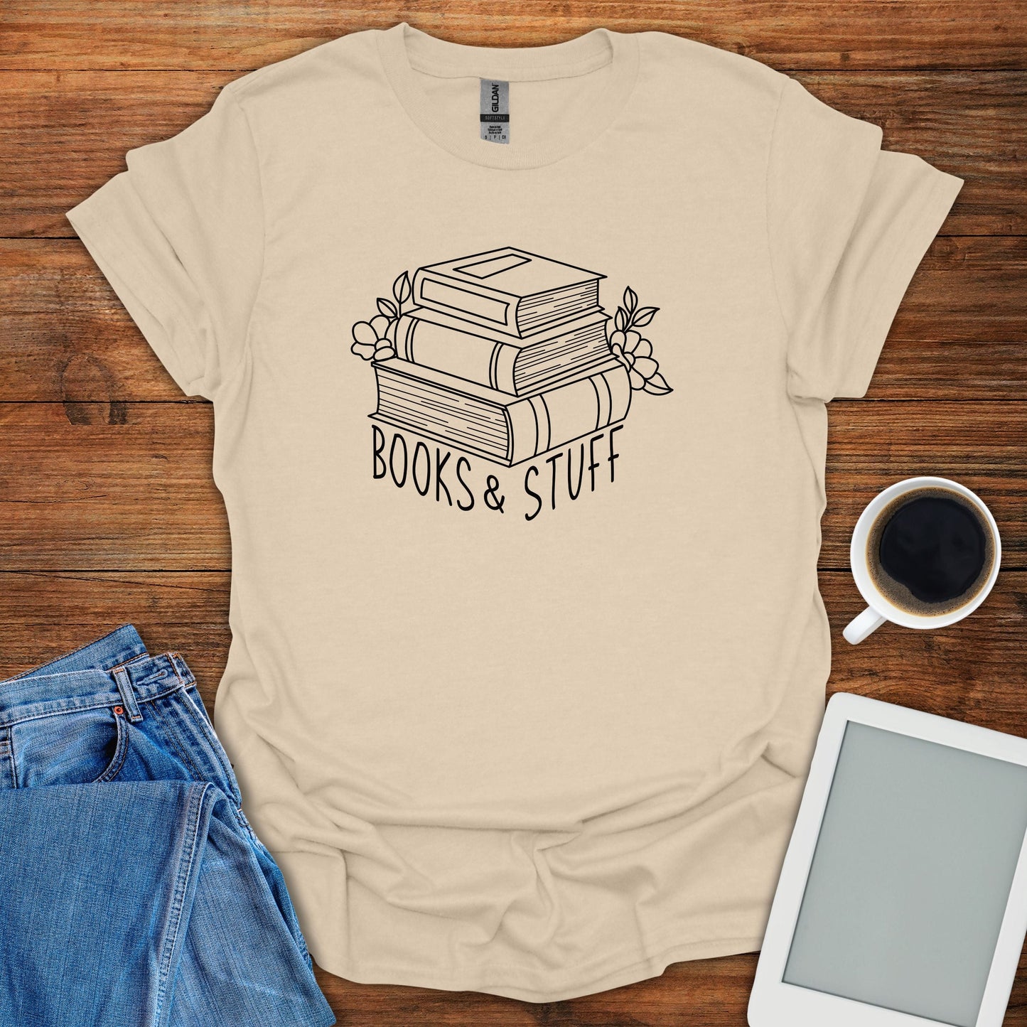 Books & Stuff Tee