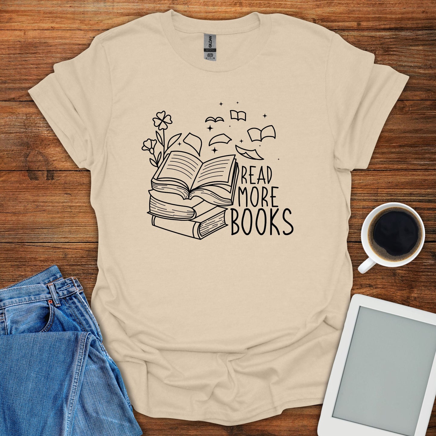 Read More Books 2 Tee