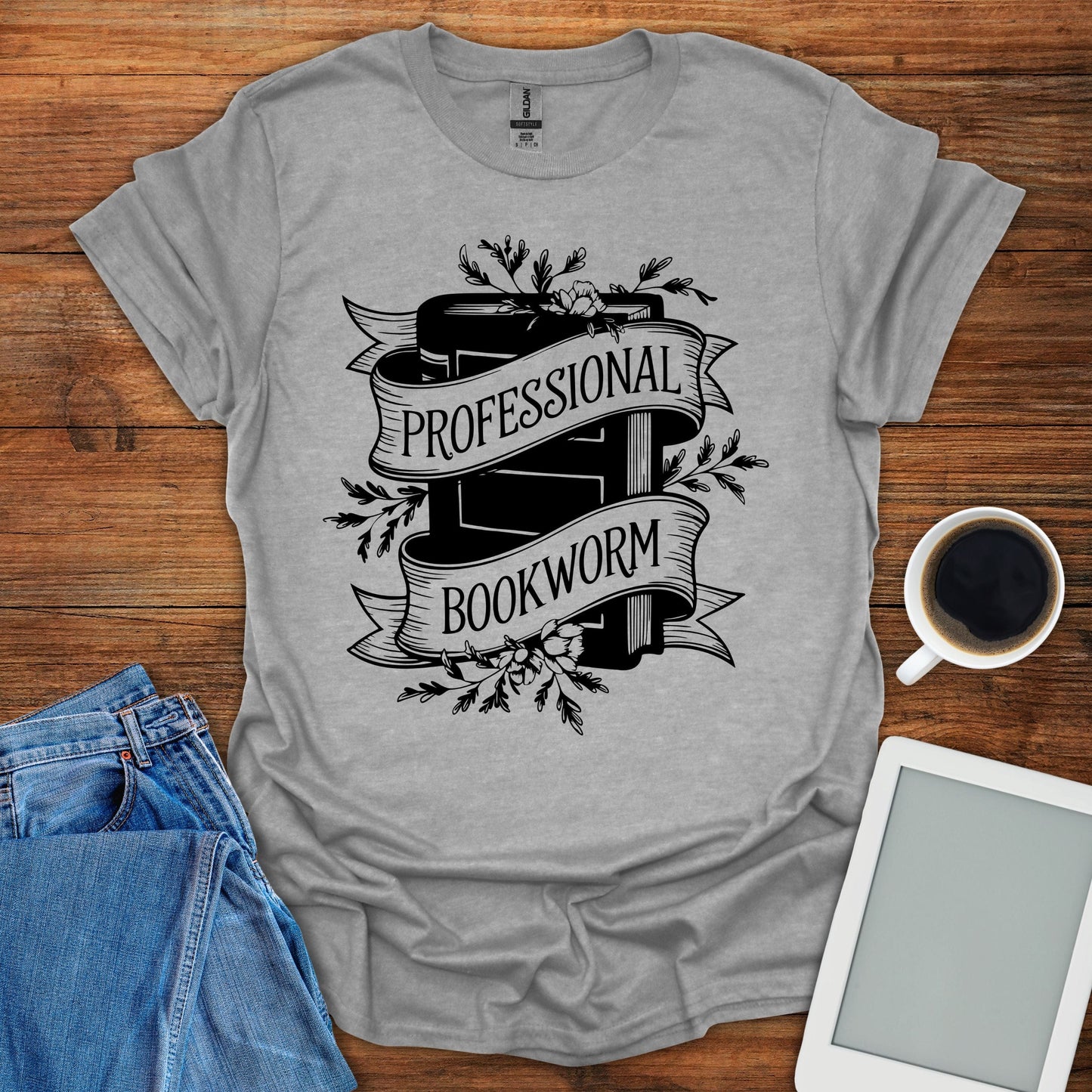 Professional Bookworm Tee