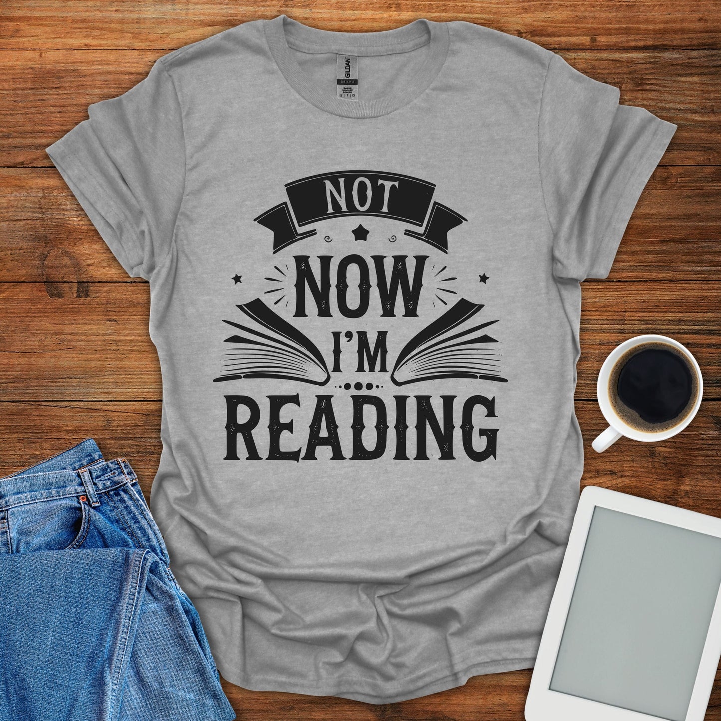 Not Now, I'm Reading Tee