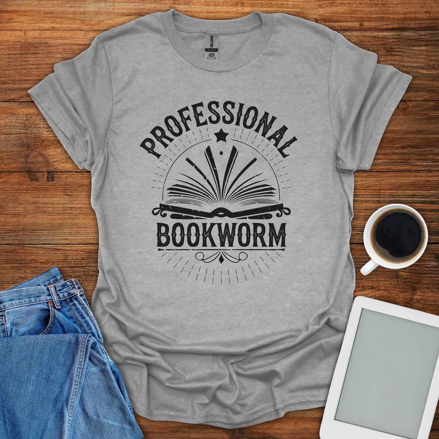 Professional Bookworm 1 Tee